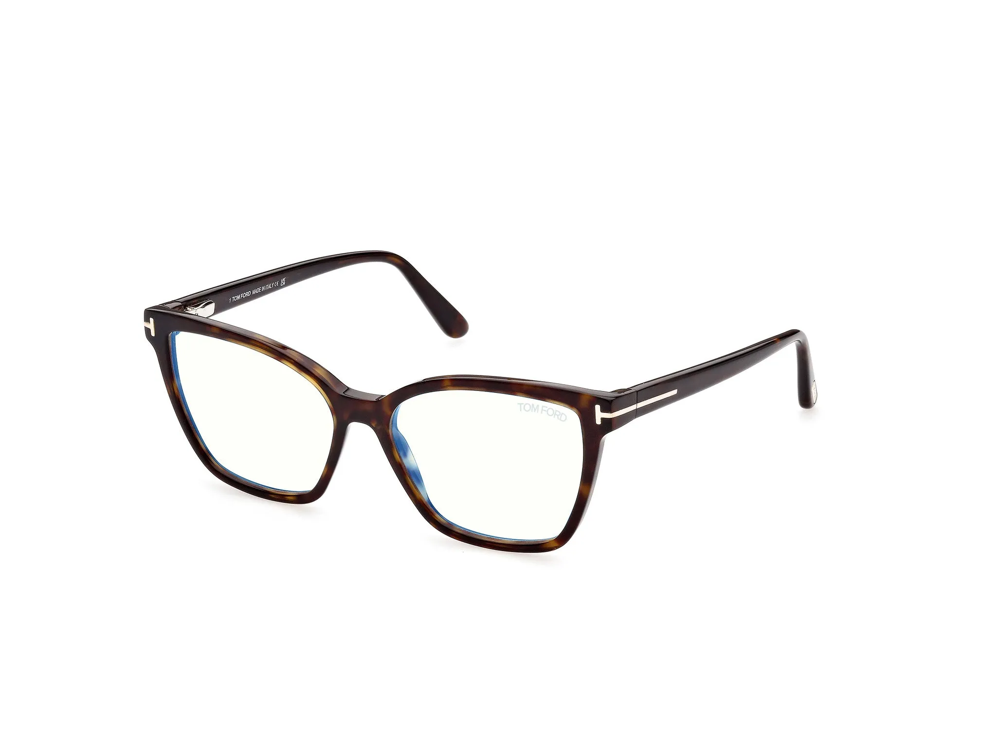TOM FORD FT5812-B 52 Montature da vista Acetato Havana Farfalla Normale - immagine 1