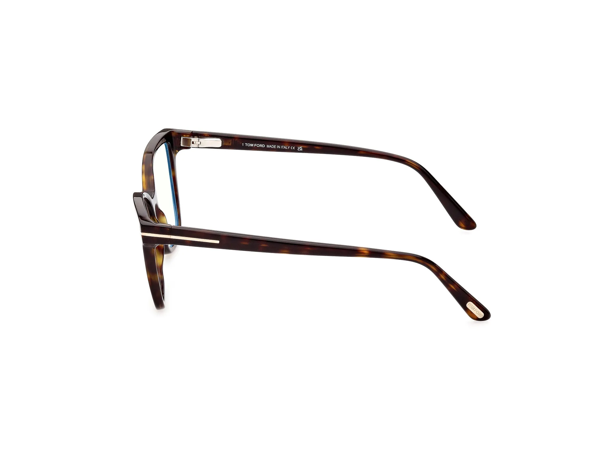 TOM FORD FT5812-B 52 Montature da vista Acetato Havana Farfalla Normale - immagine 3