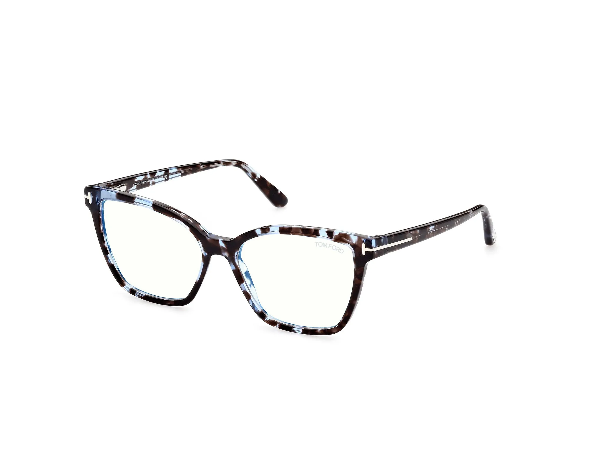 TOM FORD FT5812-B 55 Montature da vista Acetato Havana Farfalla Normale - immagine 1