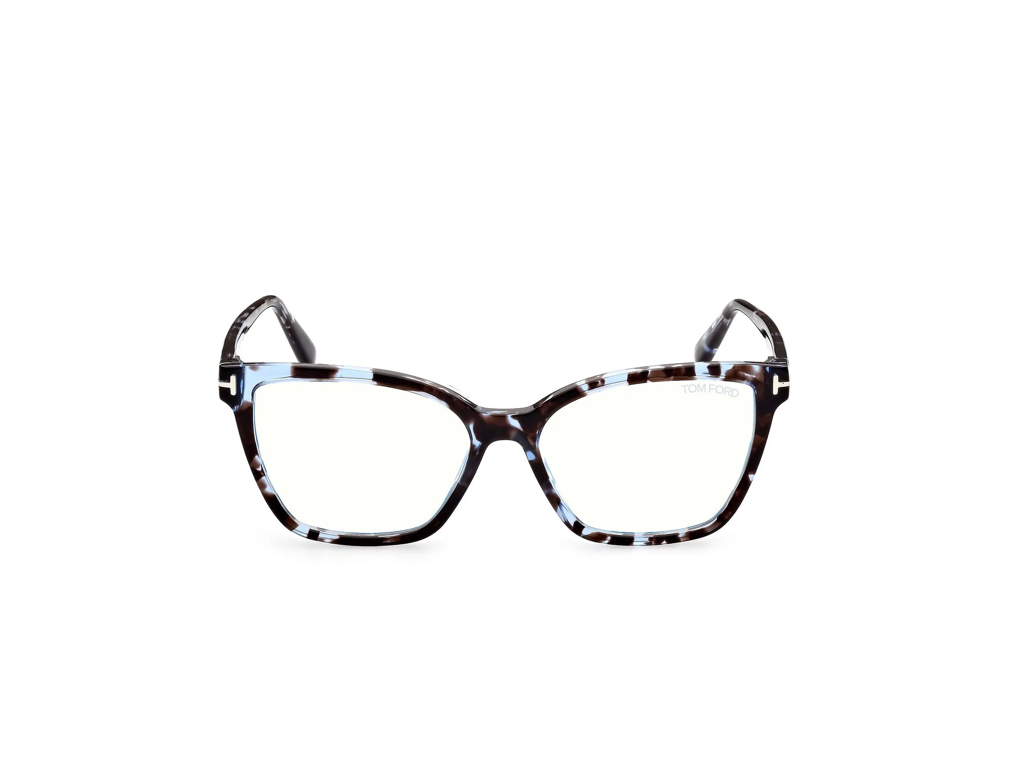 TOM FORD FT5812-B 55 Montature da vista Acetato Havana Farfalla Normale - immagine 2
