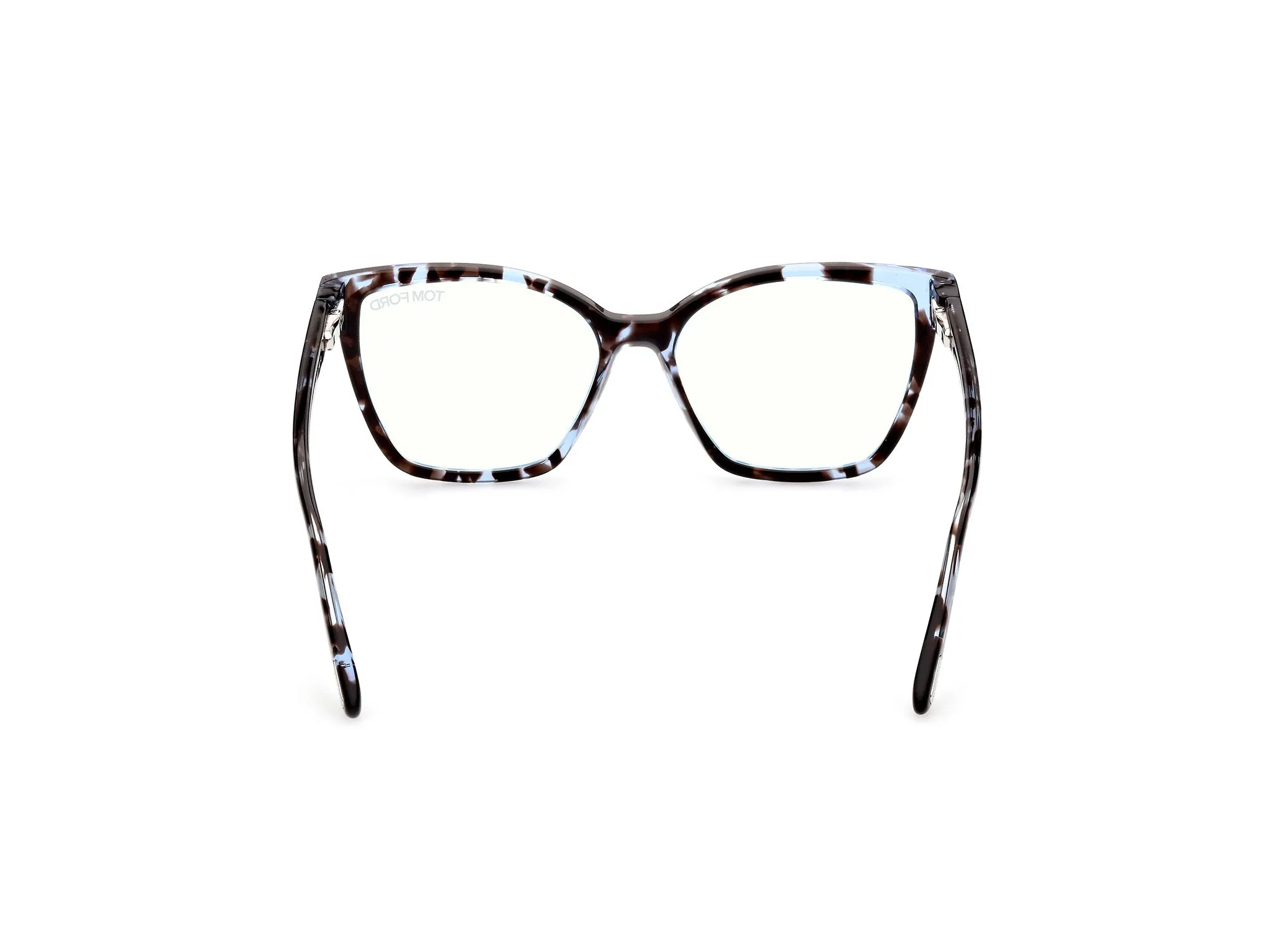 TOM FORD FT5812-B 55 Montature da vista Acetato Havana Farfalla Normale - immagine 4