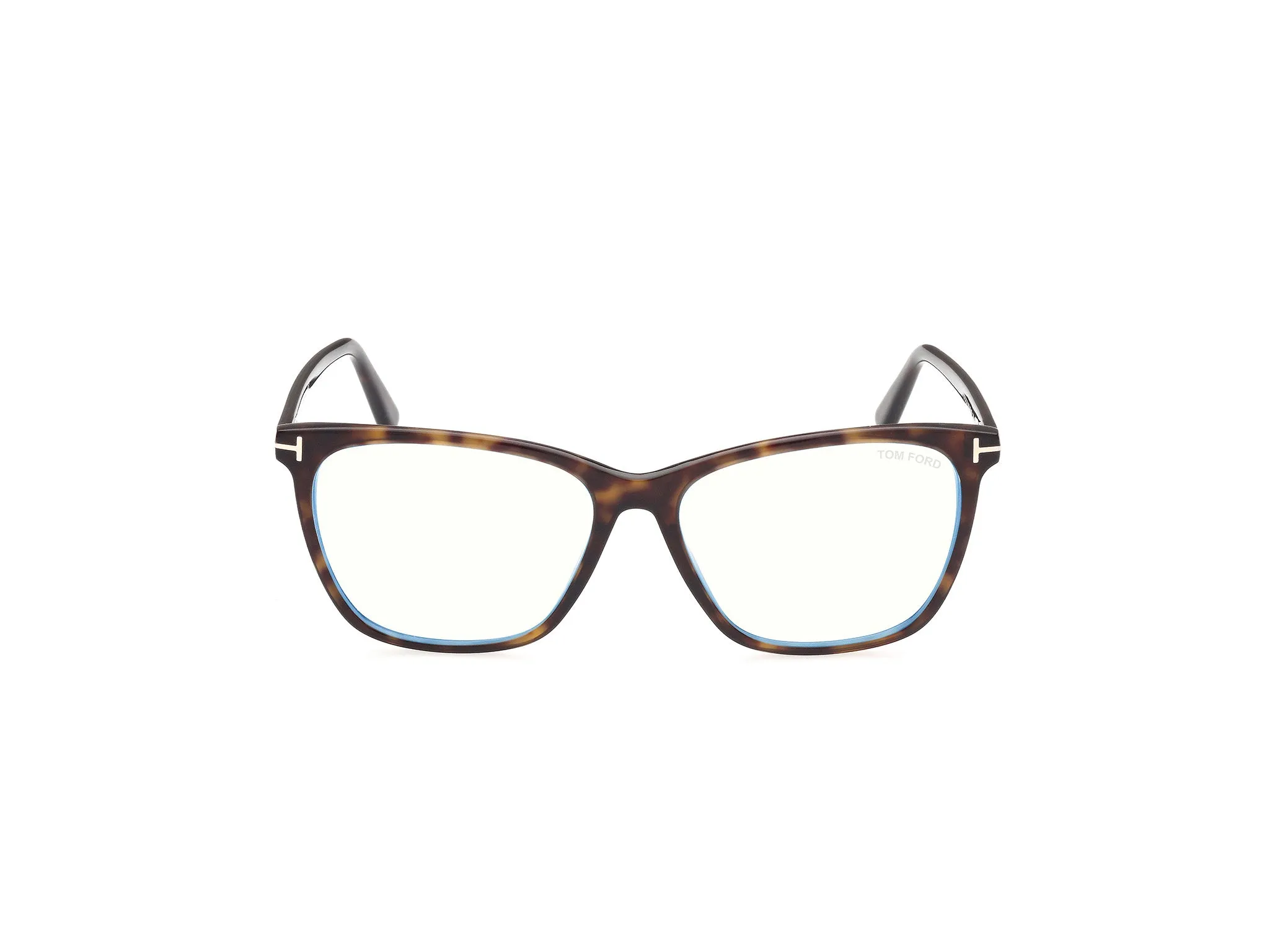 TOM FORD FT5762-B 52 Montature da vista Acetato Havana Squadrata Normale - immagine 2
