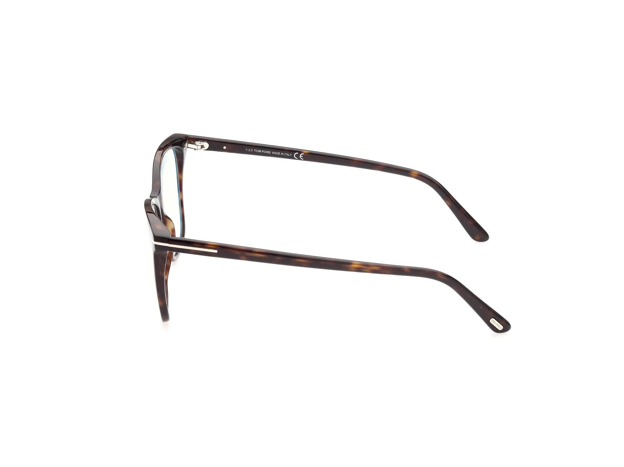 TOM FORD FT5762-B 52 Montature da vista Acetato Havana Squadrata Normale - immagine 3