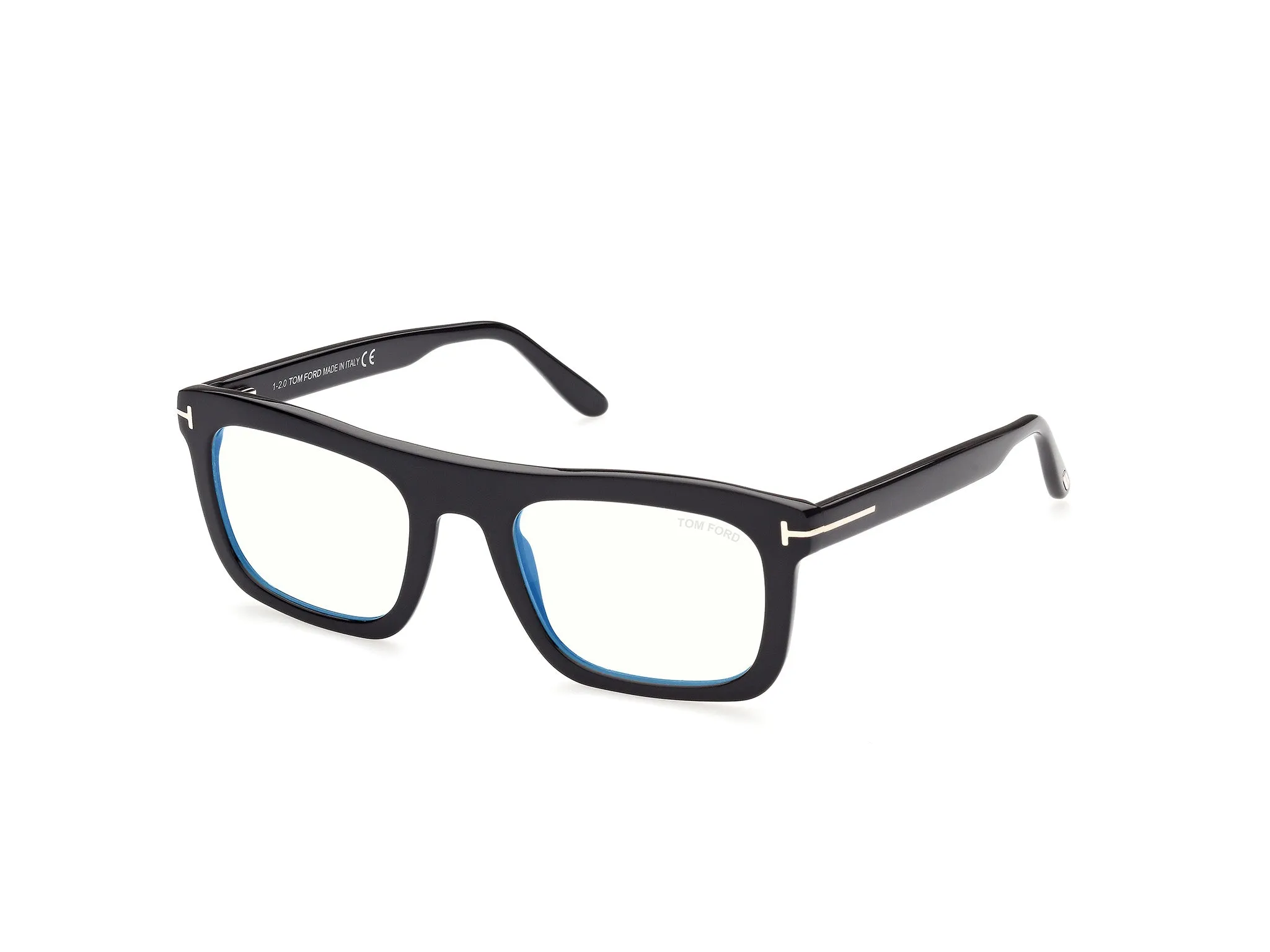 TOM FORD FT5757-B 1 Montature da vista Acetato Nero Squadrata Normale - immagine 1