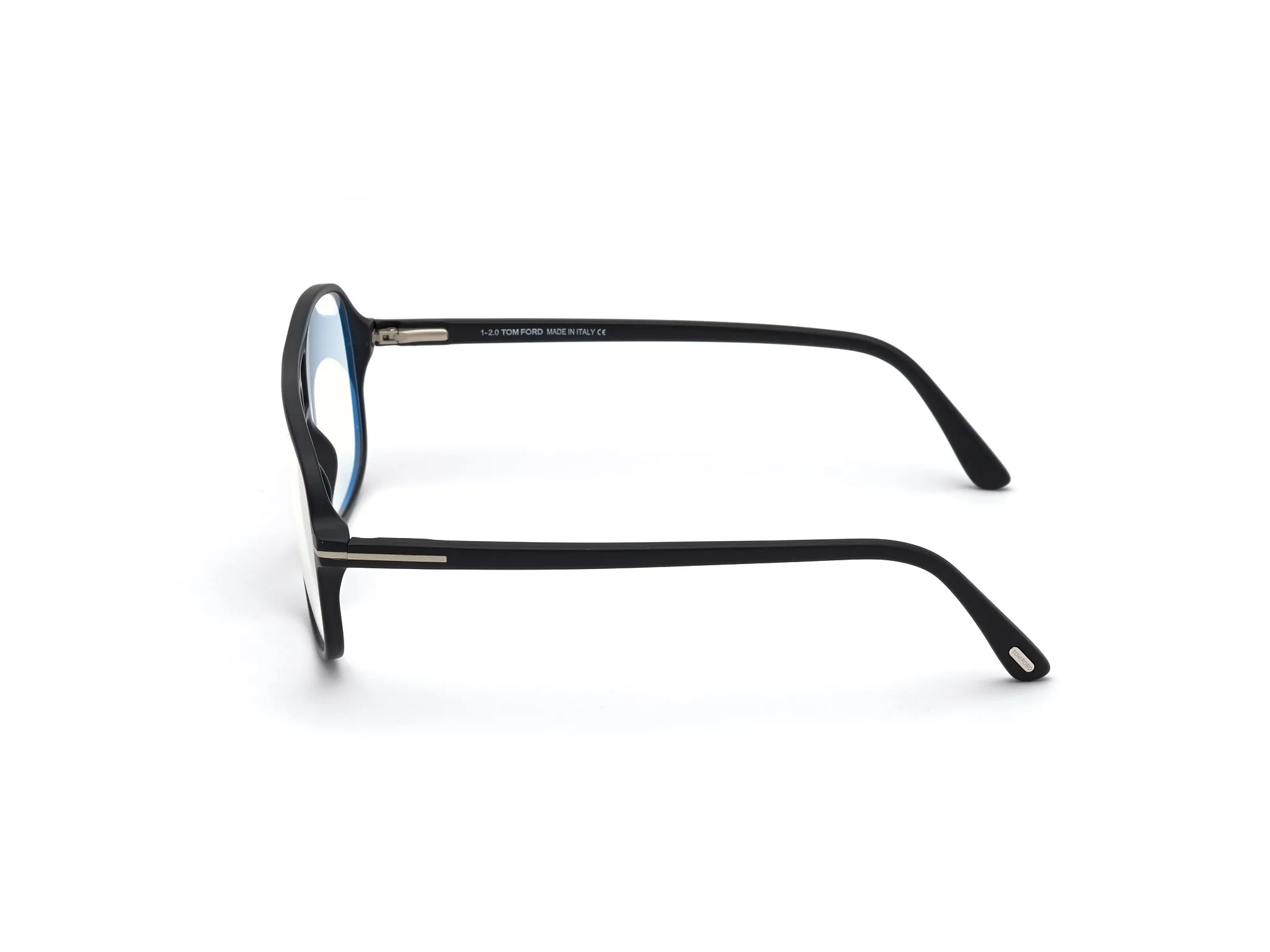 TOM FORD FT5737-B 2 Montature da vista Acetato Nero Squadrata Normale - immagine 3