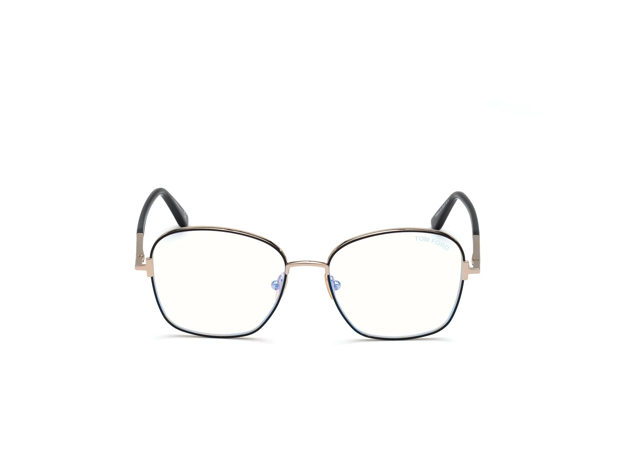 TOM FORD FT5685-B 1 Montature da vista Metallo Nero Geometrica Normale - immagine 2