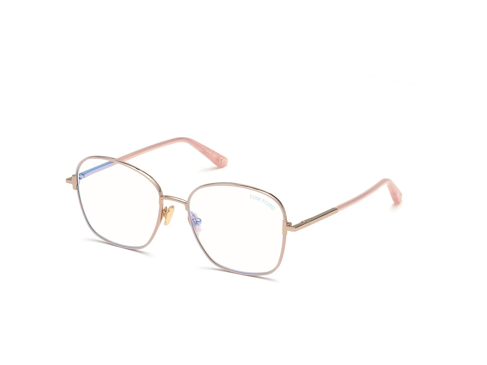 TOM FORD FT5685-B 72 Montature da vista Metallo Rosa Geometrica Normale - immagine 1