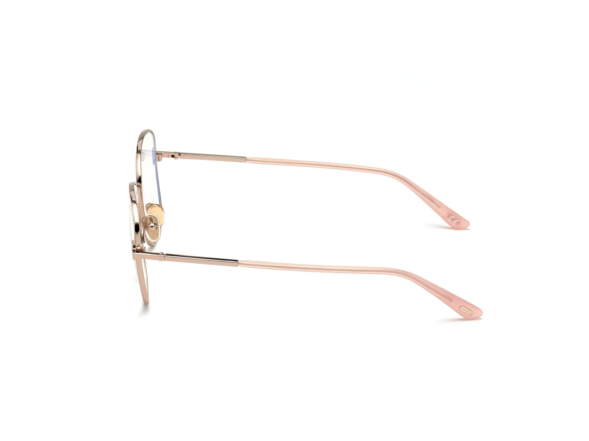 TOM FORD FT5685-B 72 Montature da vista Metallo Rosa Geometrica Normale - immagine 3