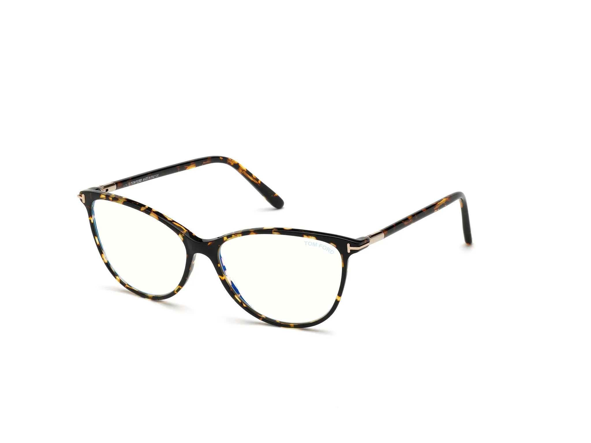 TOM FORD FT5616-B 56 Montature da vista Acetato Havana Squadrata Normale Anti luce blu - per PC - immagine 1