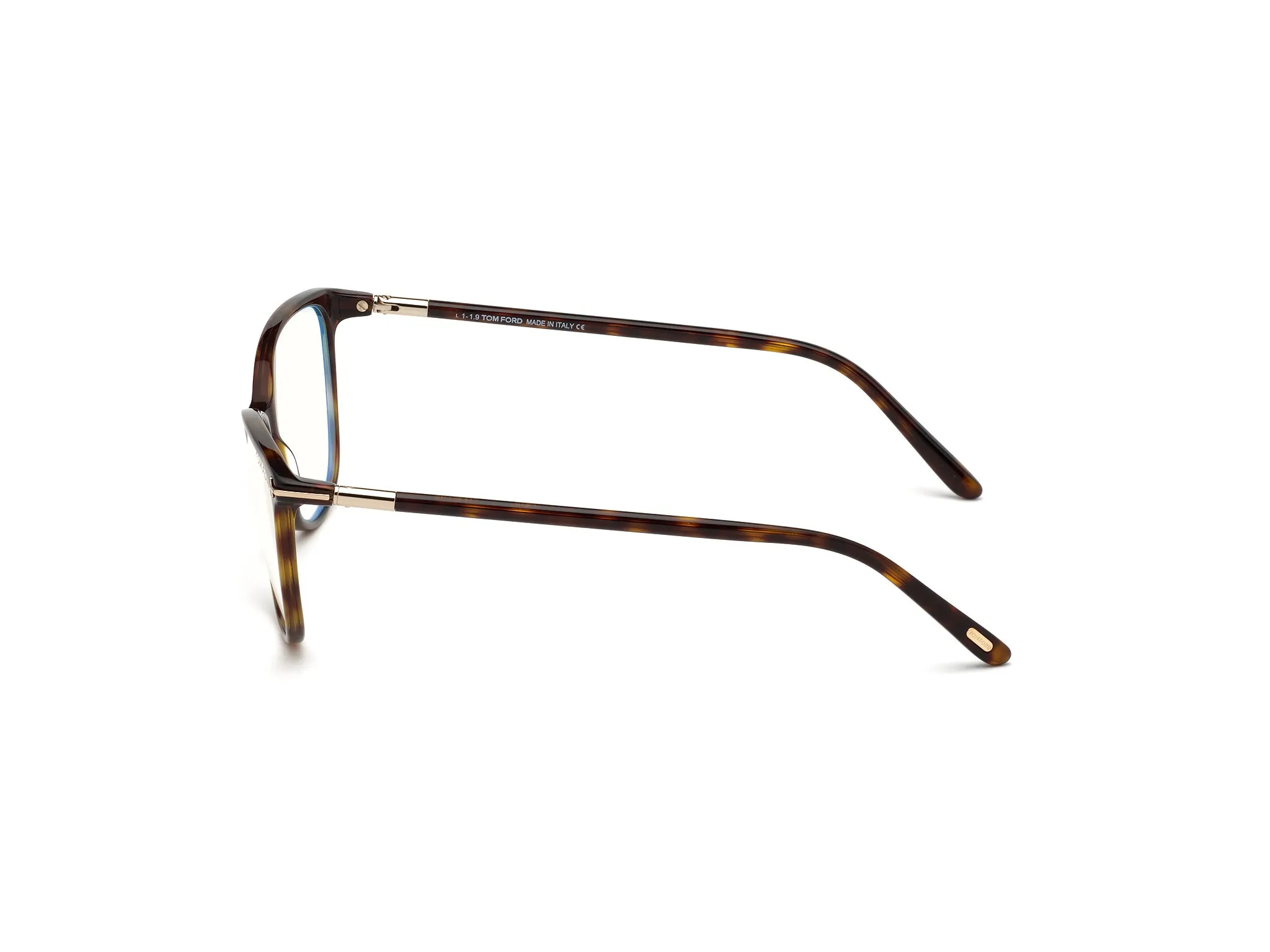 TOM FORD FT5616-B 52 Montature da vista Acetato Havana Squadrata Normale Anti luce blu - per PC - immagine 3