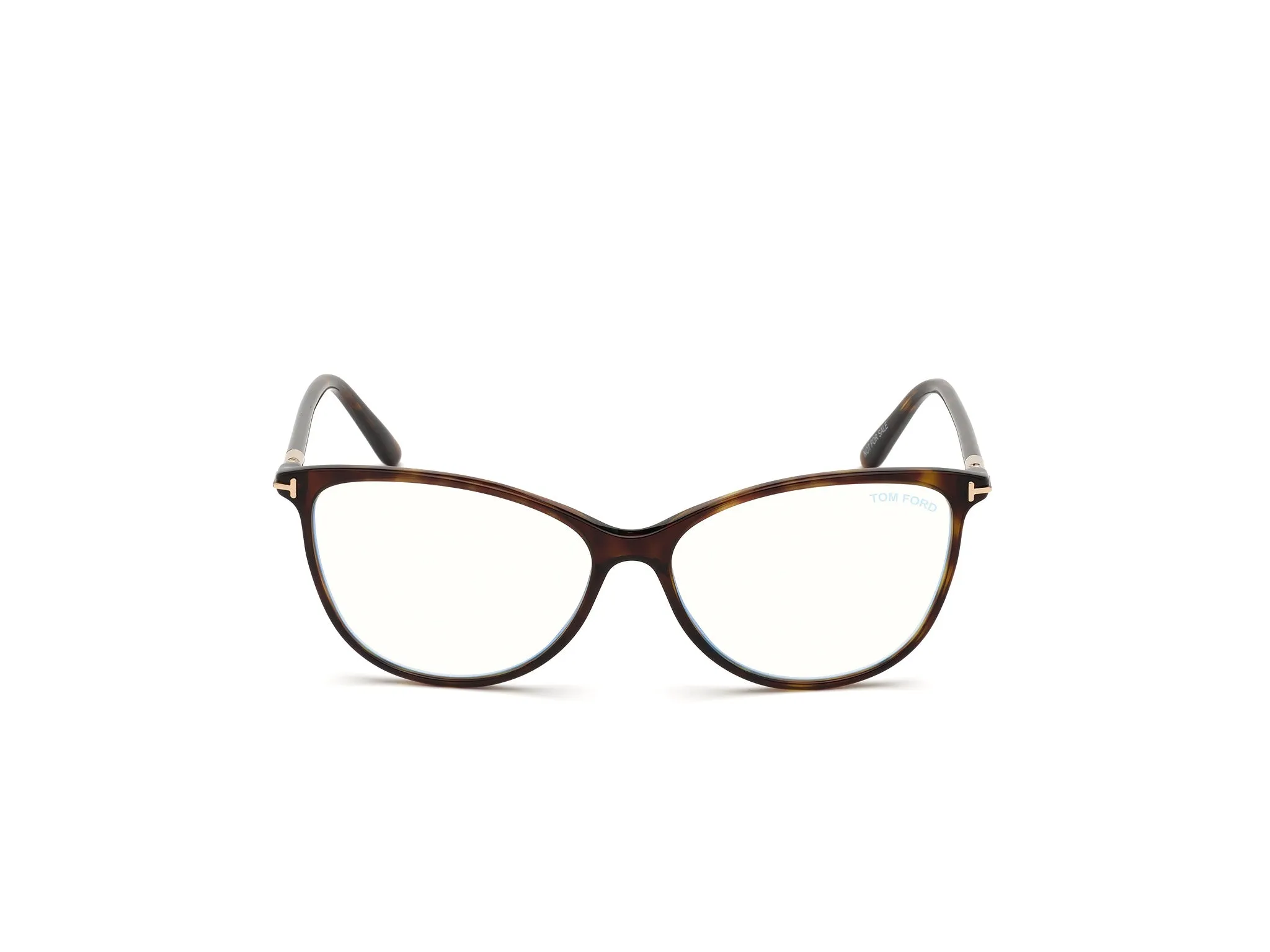 TOM FORD FT5616-B 52 Montature da vista Acetato Havana Squadrata Normale Anti luce blu - per PC - immagine 2