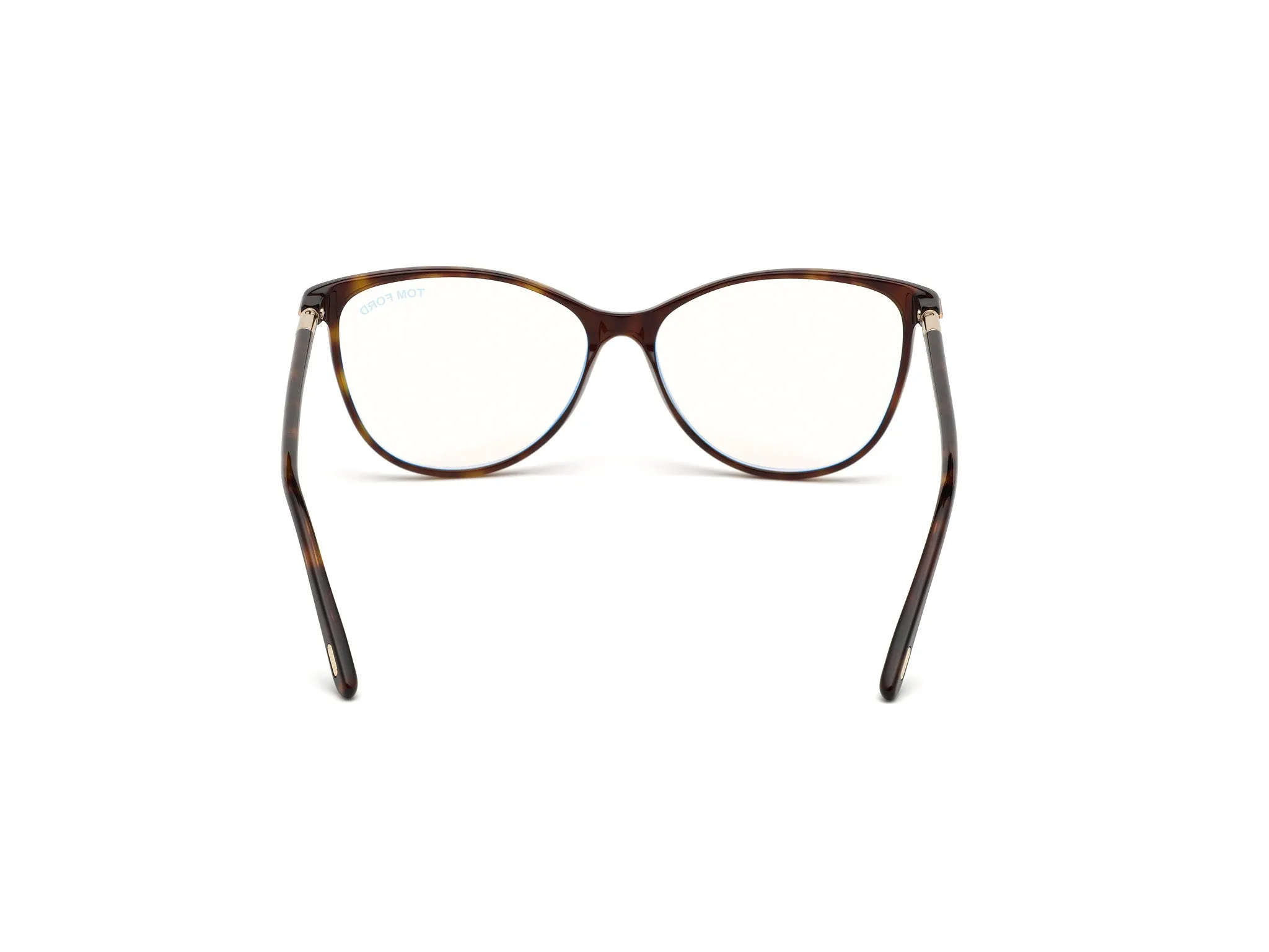 TOM FORD FT5616-B 52 Montature da vista Acetato Havana Squadrata Normale Anti luce blu - per PC - immagine 4