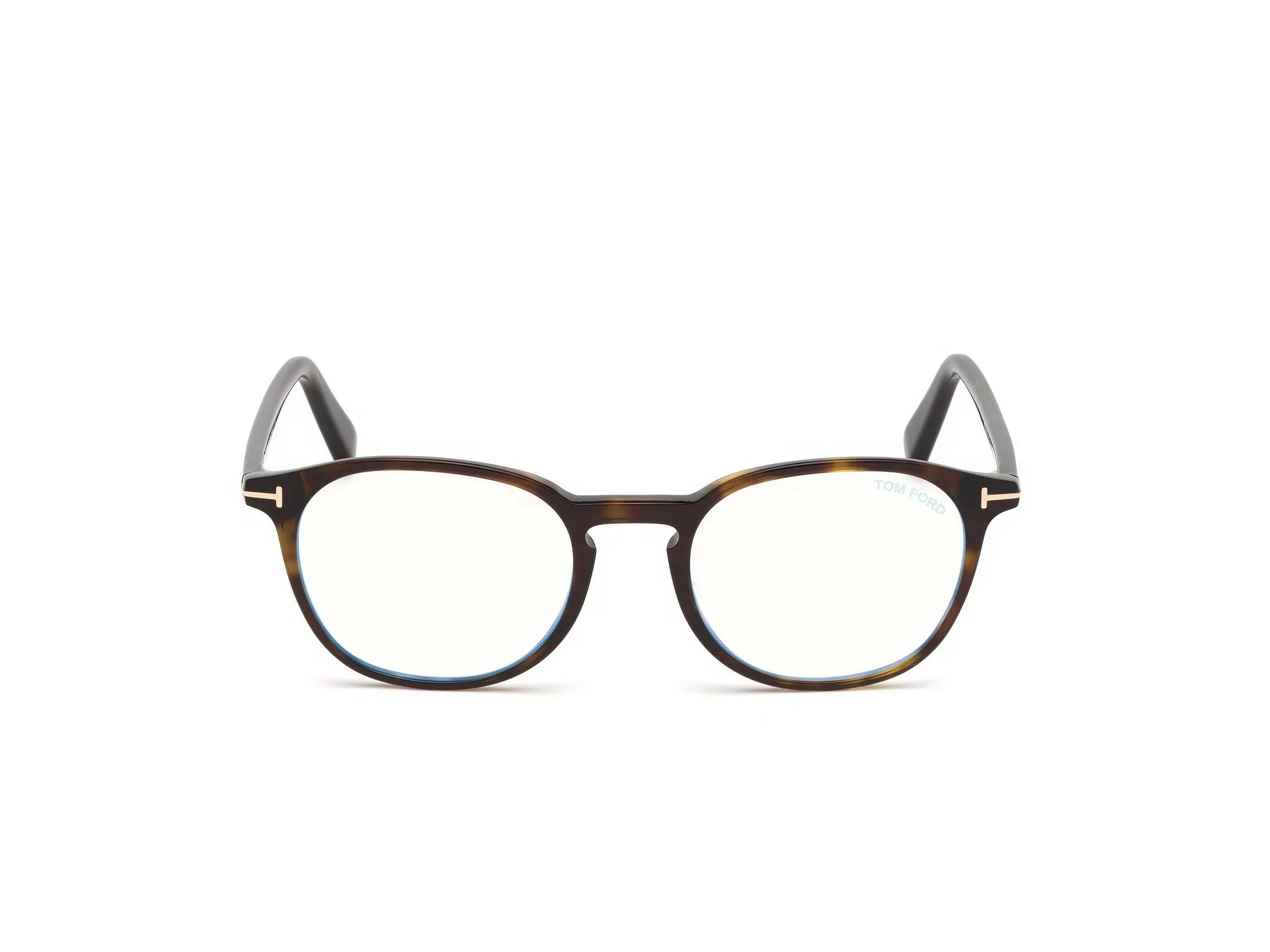 TOM FORD FT5583-B 52 Montature da vista Acetato Havana Geometrica Normale - immagine 2