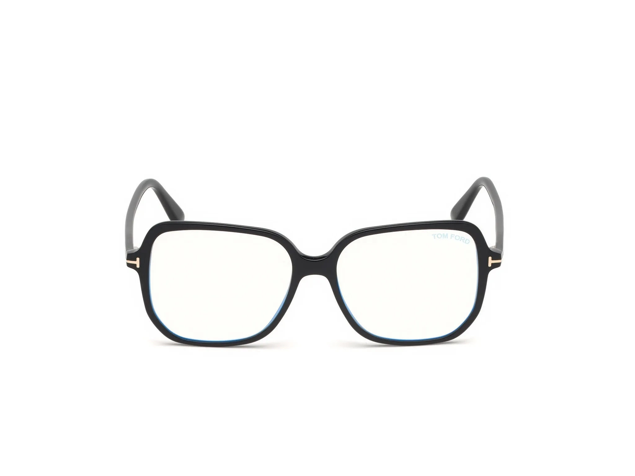 TOM FORD FT5578-B 1 Montature da vista Acetato Nero Geometrica Normale - immagine 2