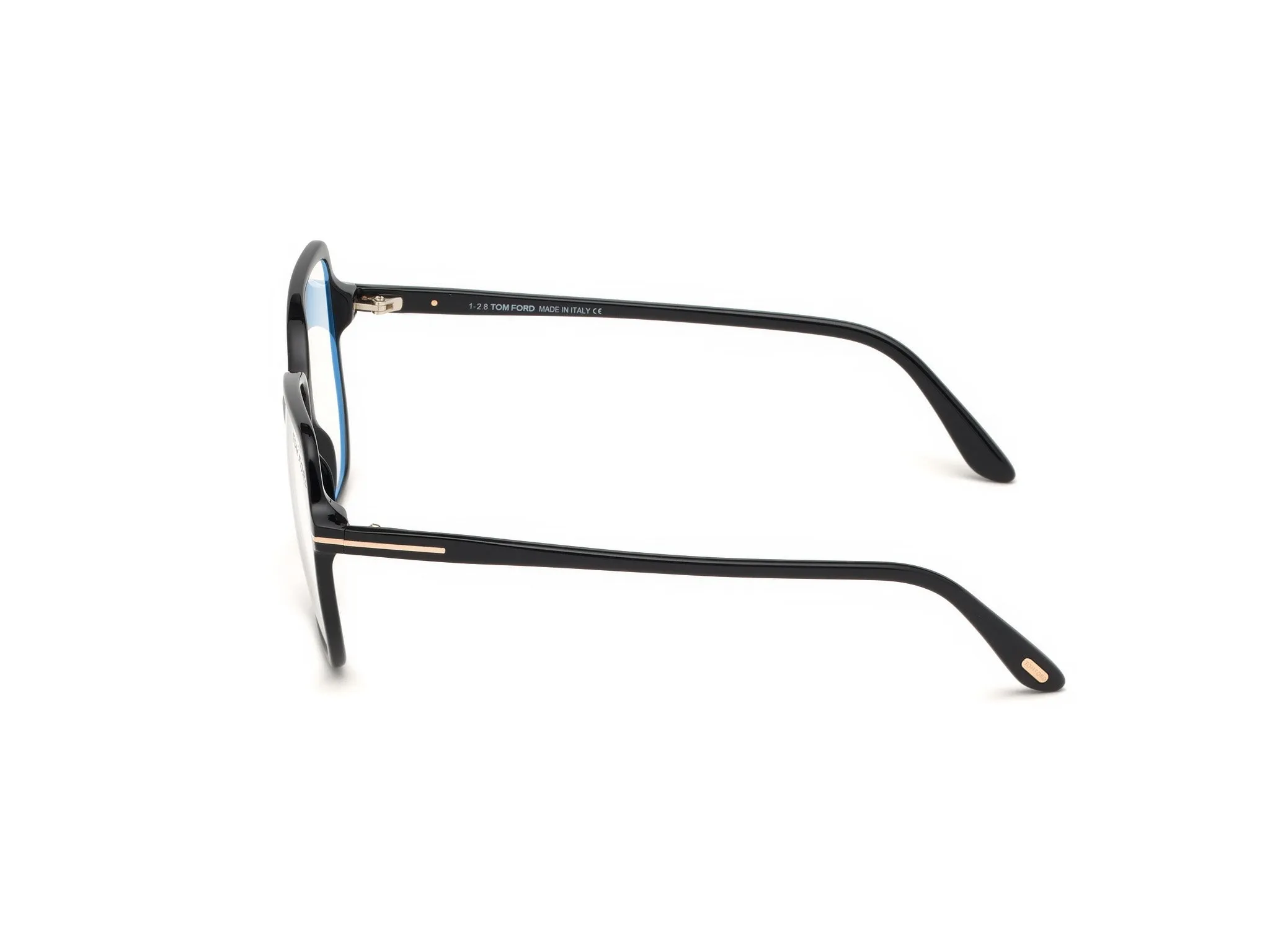 TOM FORD FT5578-B 1 Montature da vista Acetato Nero Geometrica Normale - immagine 3