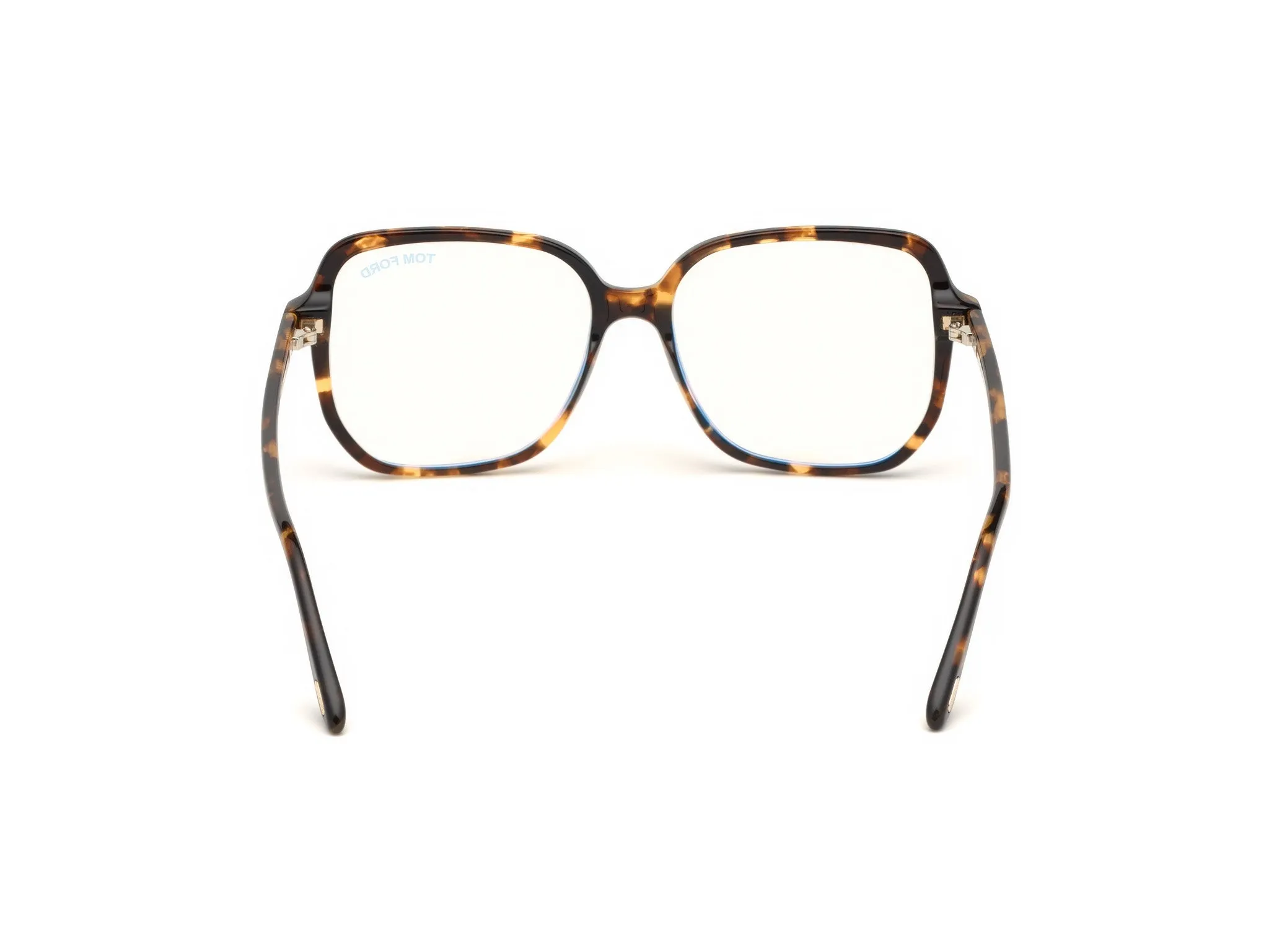 TOM FORD FT5578-B 52 Montature da vista Acetato Havana Geometrica Normale - immagine 4
