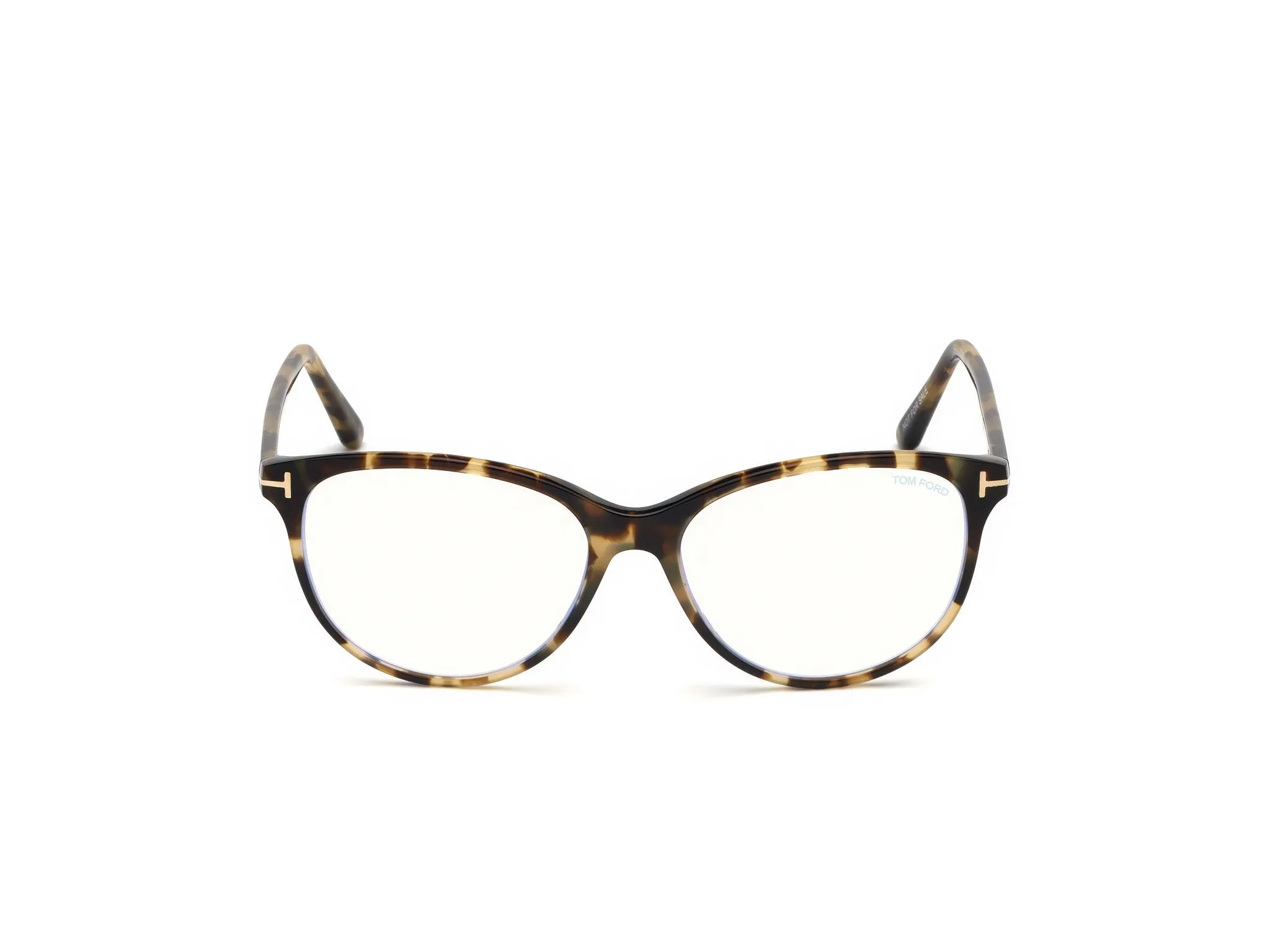 TOM FORD FT5544-B 55 Montature da vista Acetato Havana Cat Eye Normale - immagine 2