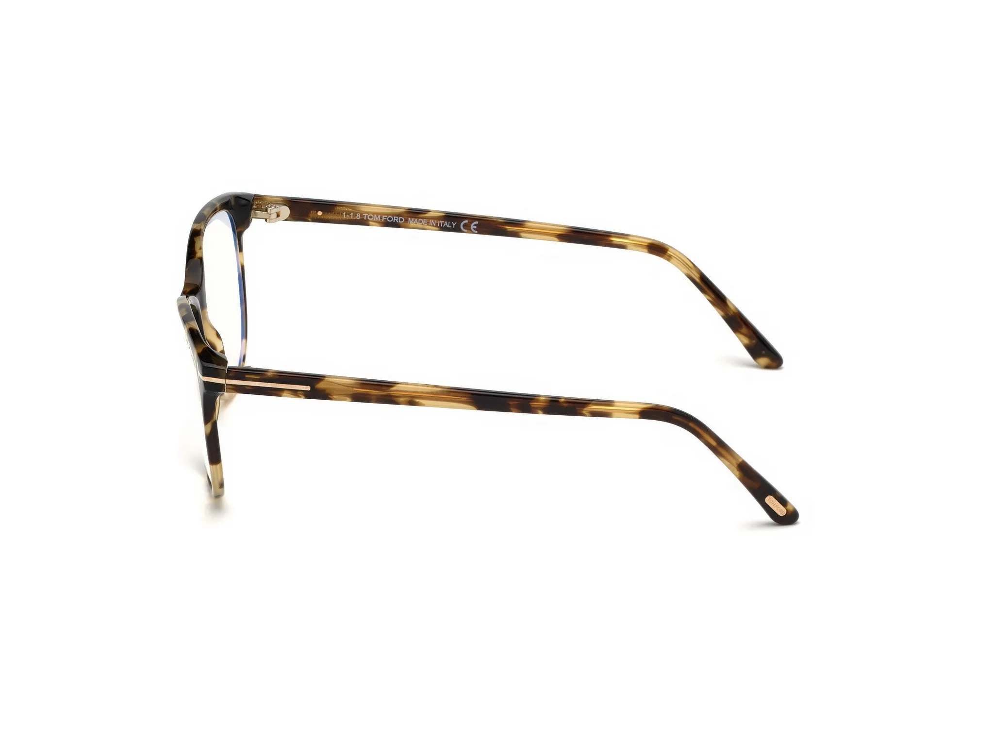 TOM FORD FT5544-B 55 Montature da vista Acetato Havana Cat Eye Normale - immagine 3