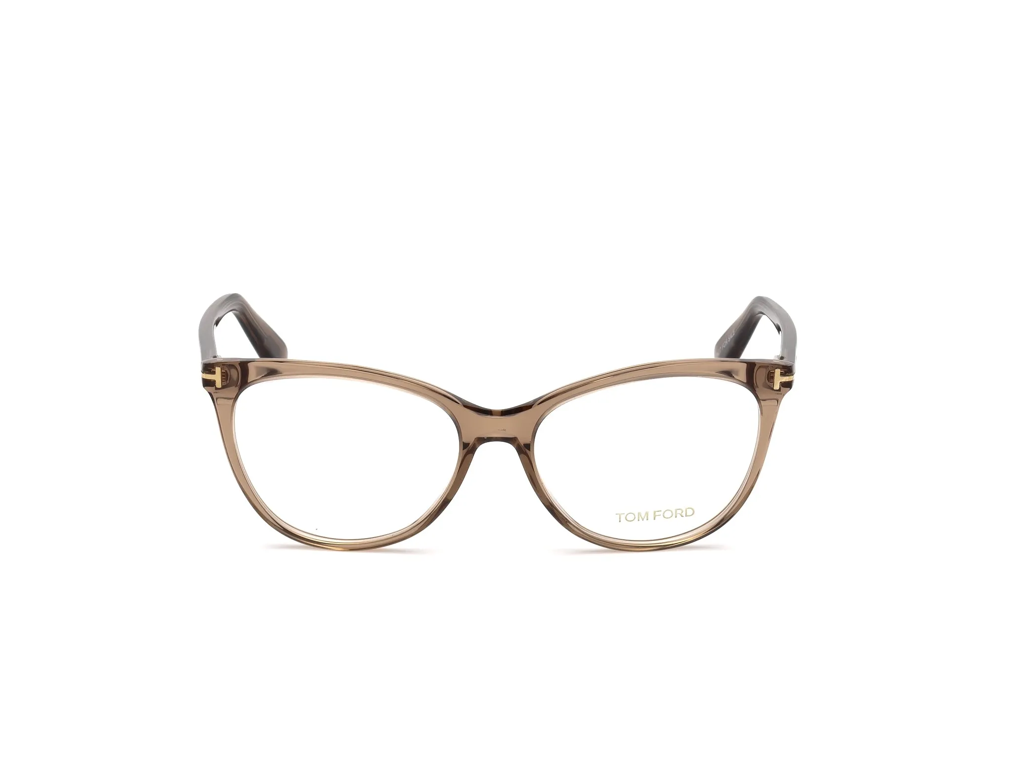TOM FORD FT5513 045 Montature da vista Acetato Marrone Geometrica Normale - immagine 2