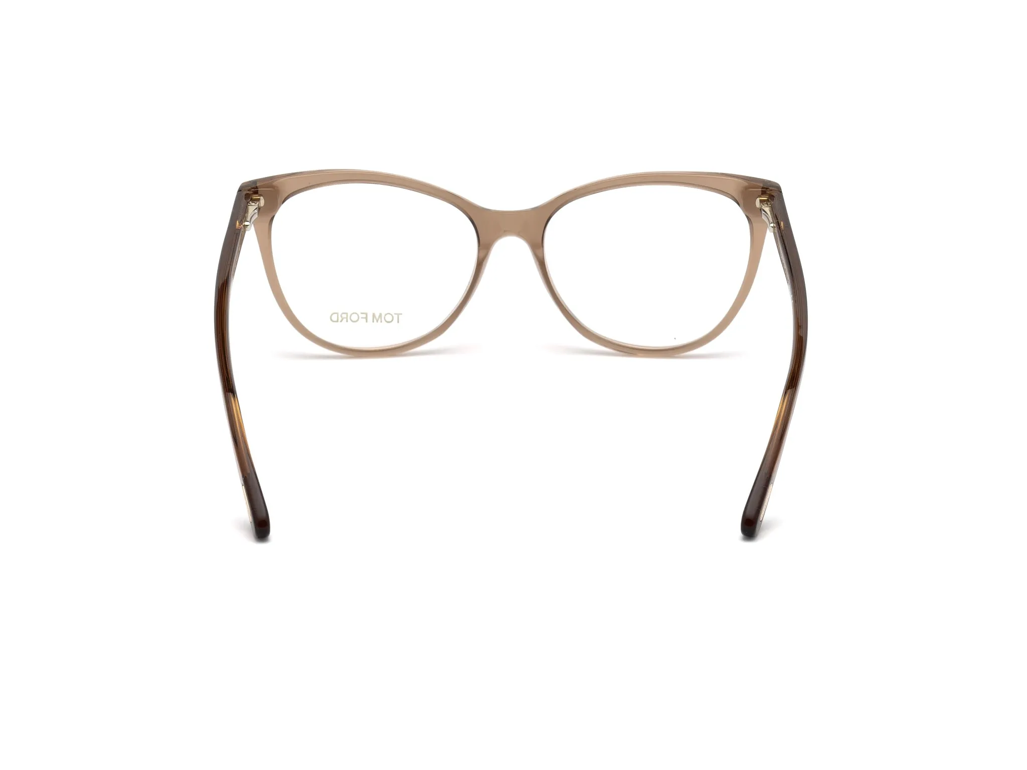 TOM FORD FT5513 045 Montature da vista Acetato Marrone Geometrica Normale - immagine 4