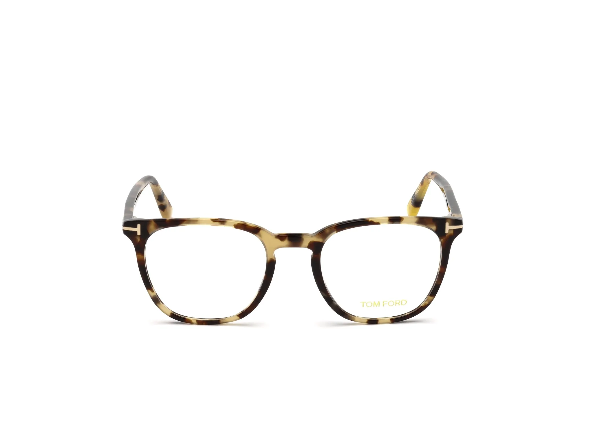 TOM FORD FT5506 55 Montature da vista Acetato Havana Geometrica Normale - immagine 2