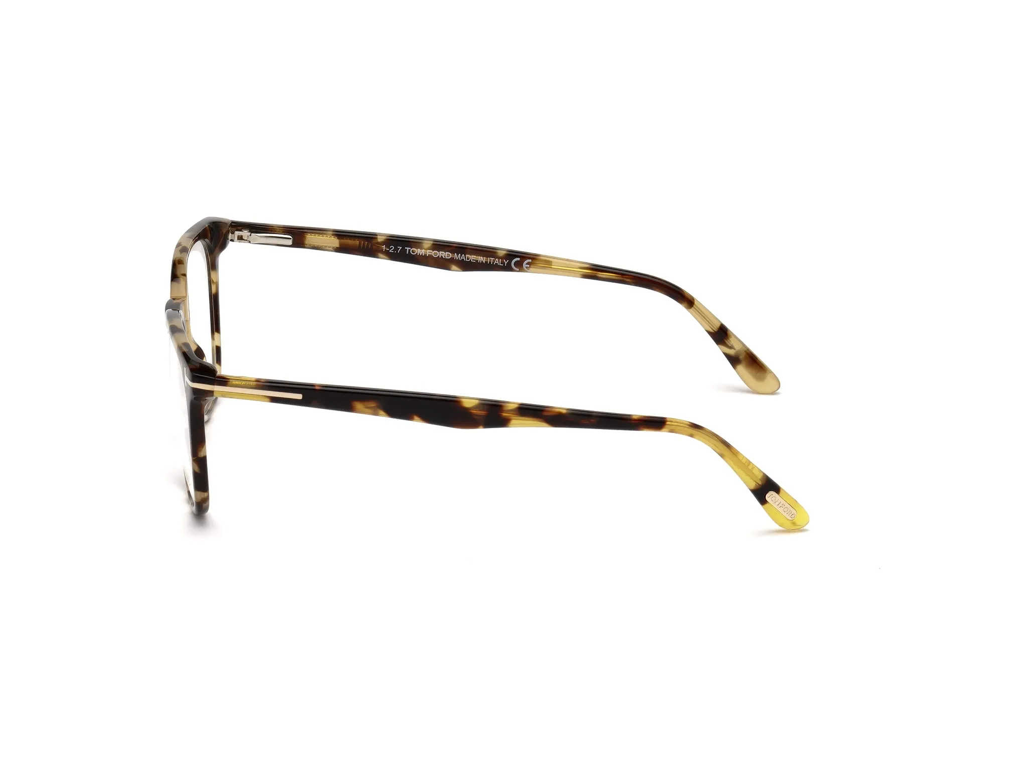 TOM FORD FT5506 55 Montature da vista Acetato Havana Geometrica Normale - immagine 3