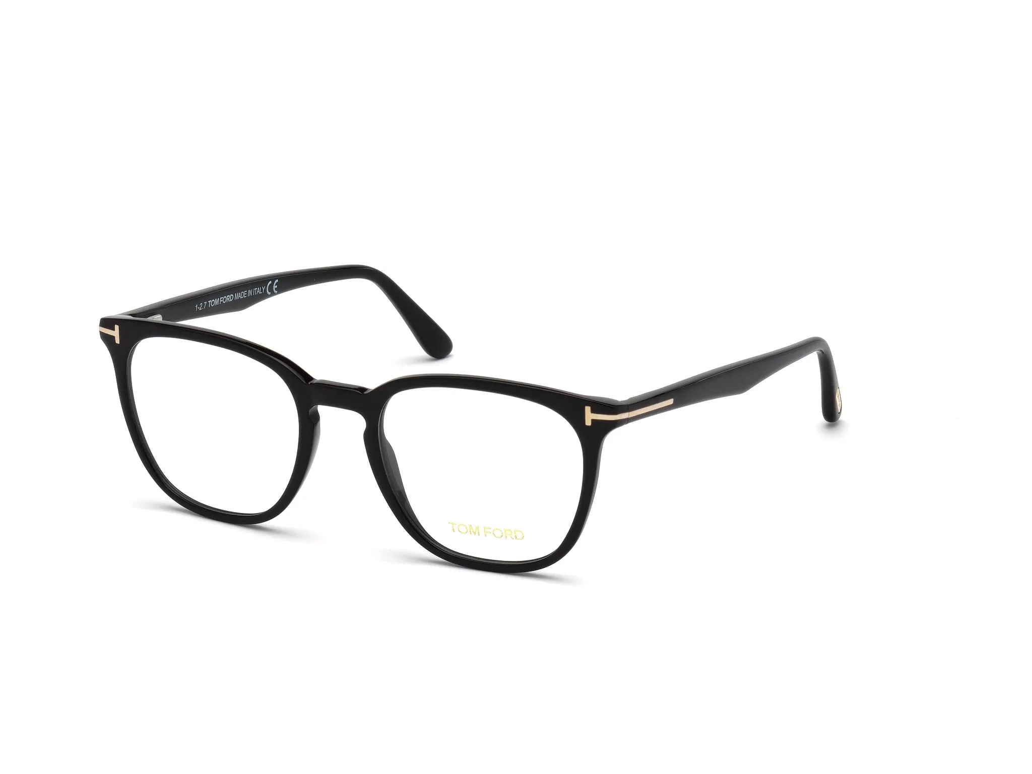 TOM FORD FT5506 1 Montature da vista Acetato Nero Geometrica Normale - immagine 1