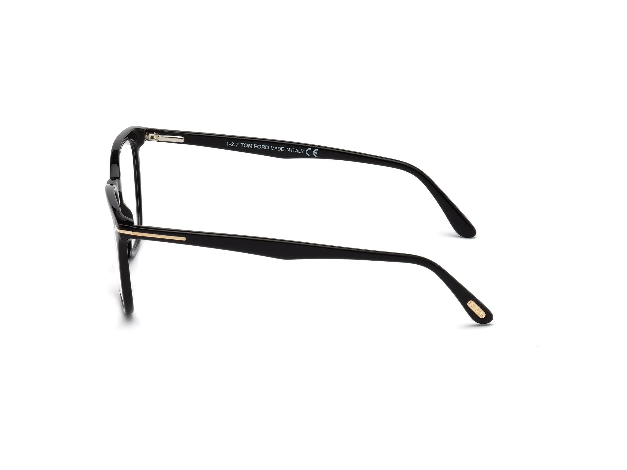 TOM FORD FT5506 1 Montature da vista Acetato Nero Geometrica Normale - immagine 3