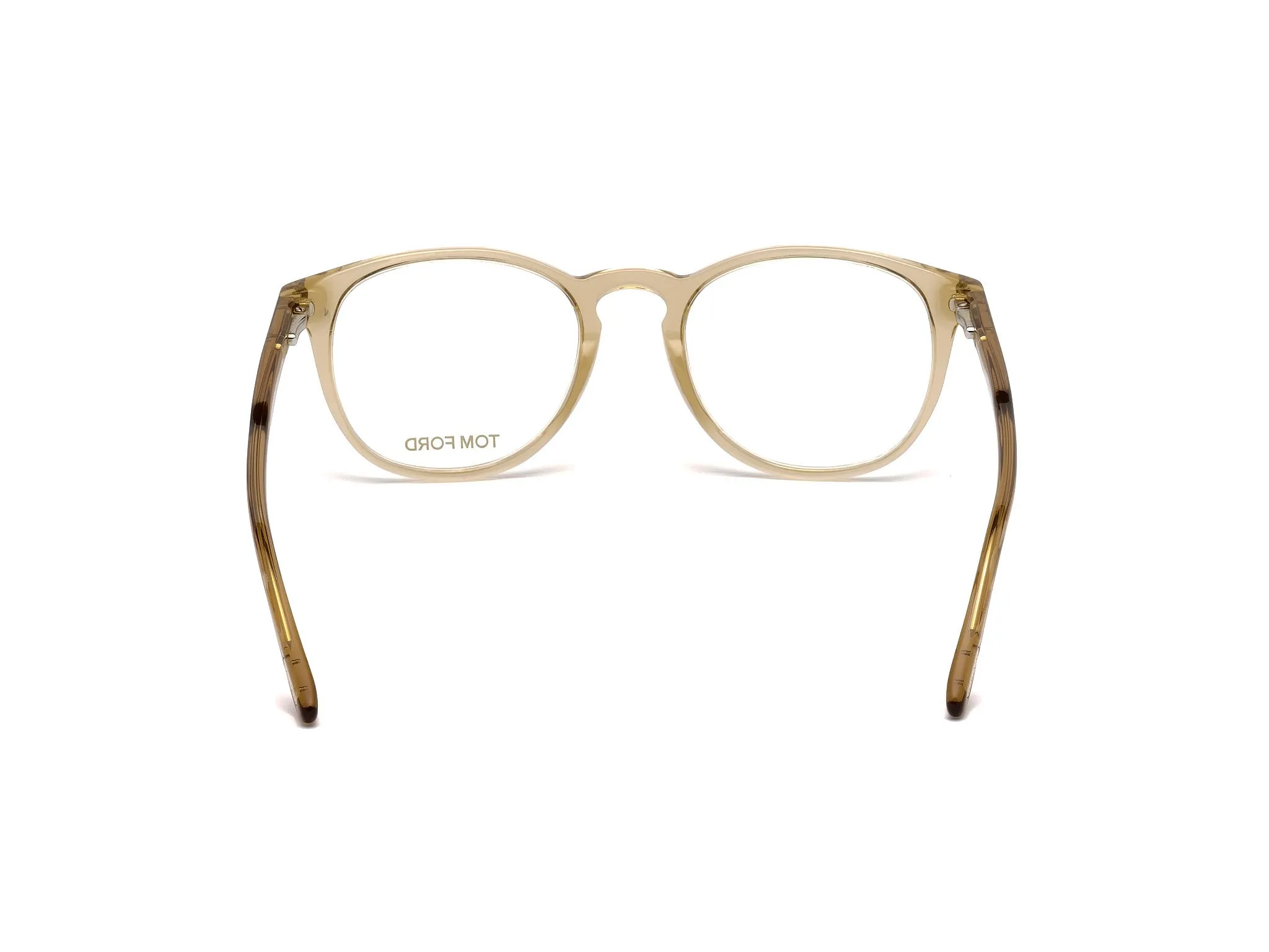 TOM FORD FT5401 45 Montature da vista Acetato Marrone Rotonda Normale - immagine 4