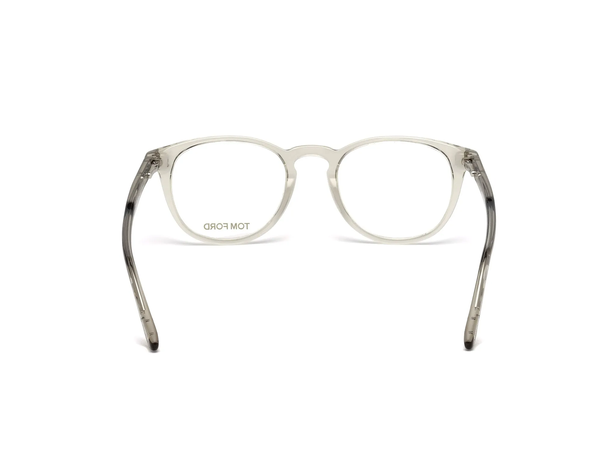 TOM FORD FT5401 20 Montature da vista Acetato Grigio Rotonda Normale - immagine 4