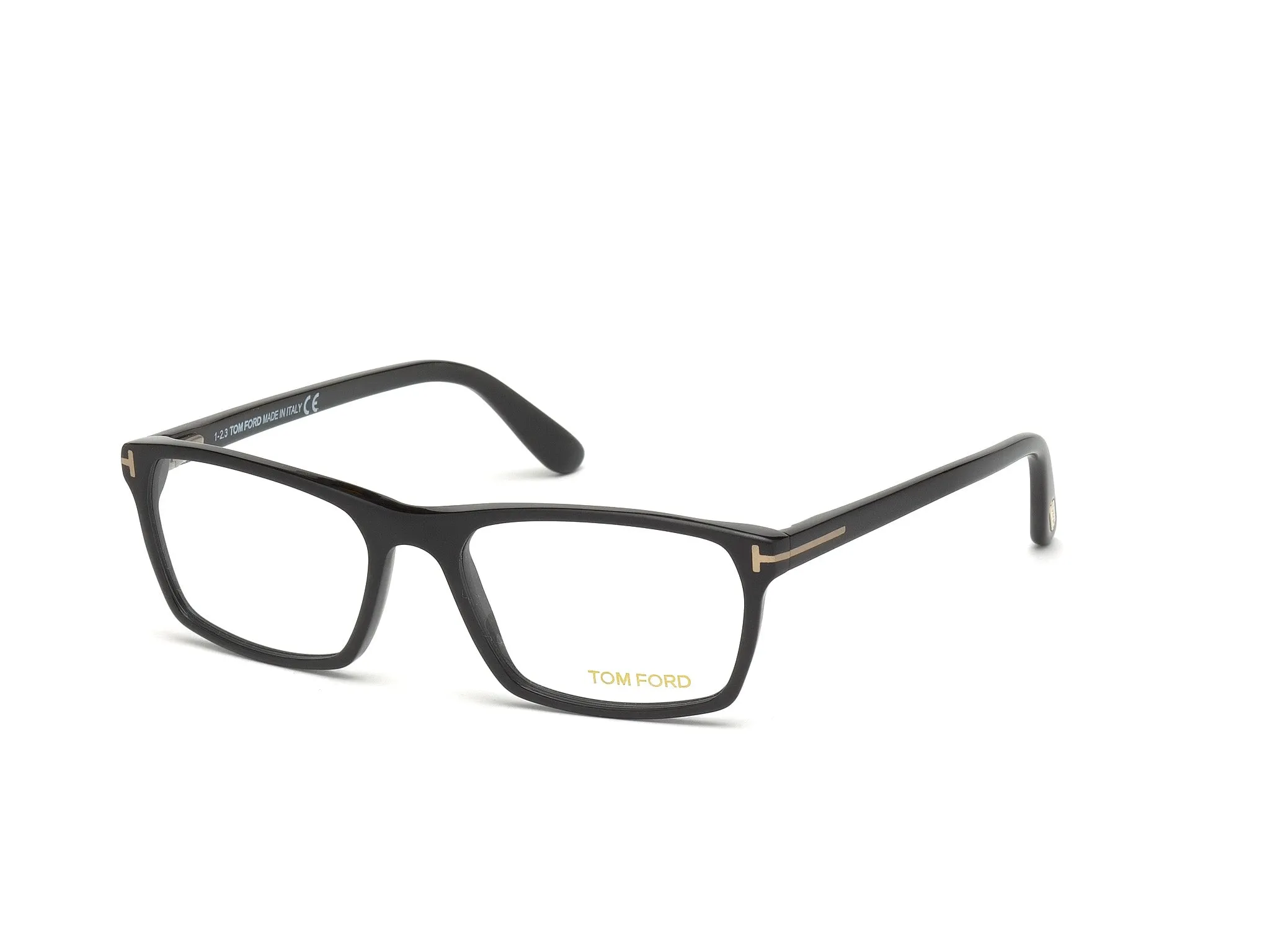TOM FORD FT5295 002 Montature da vista Acetato Nero Geometrica Normale - immagine 1