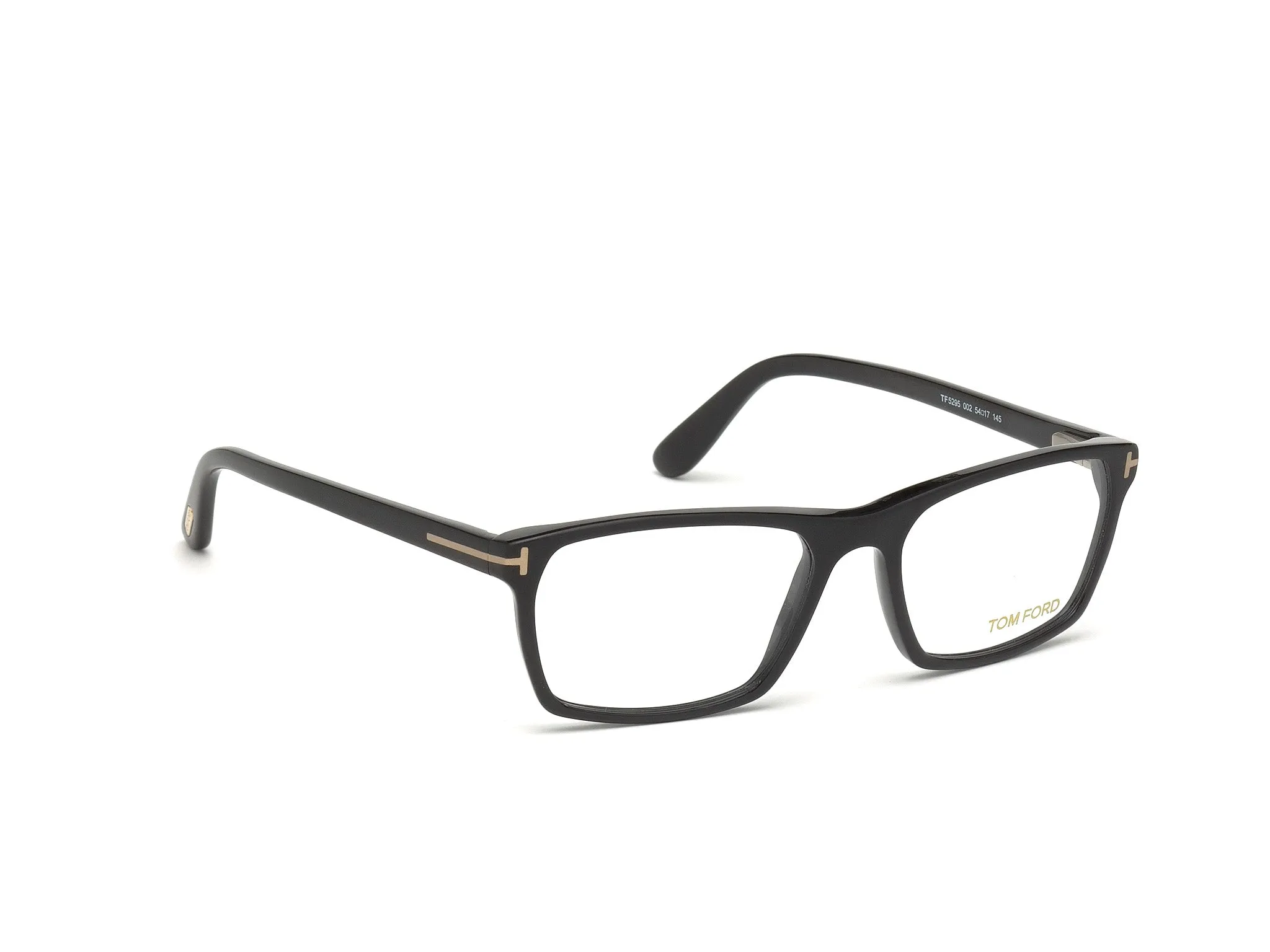 TOM FORD FT5295 002 Montature da vista Acetato Nero Geometrica Normale - immagine 2
