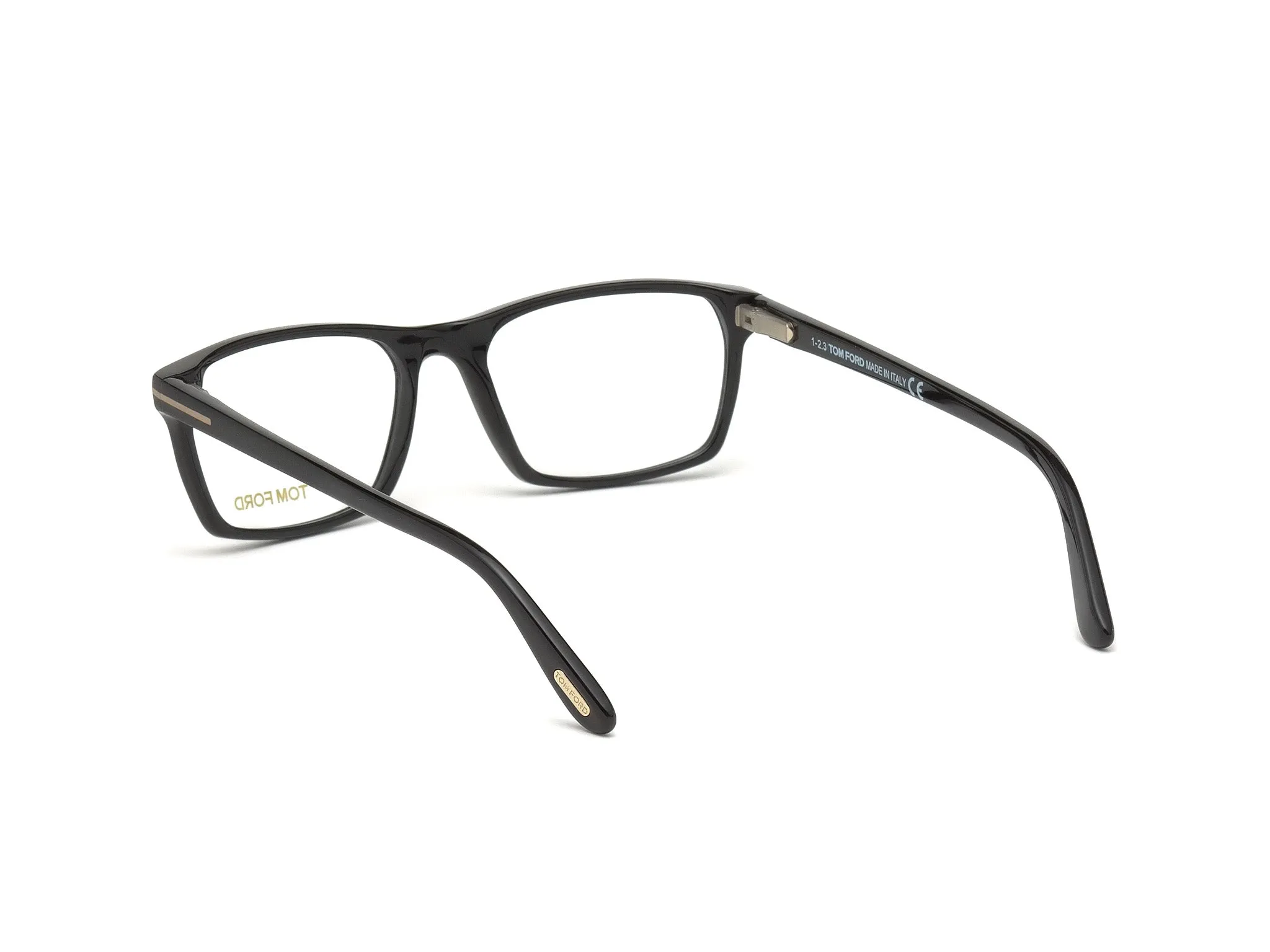 TOM FORD FT5295 002 Montature da vista Acetato Nero Geometrica Normale - immagine 4