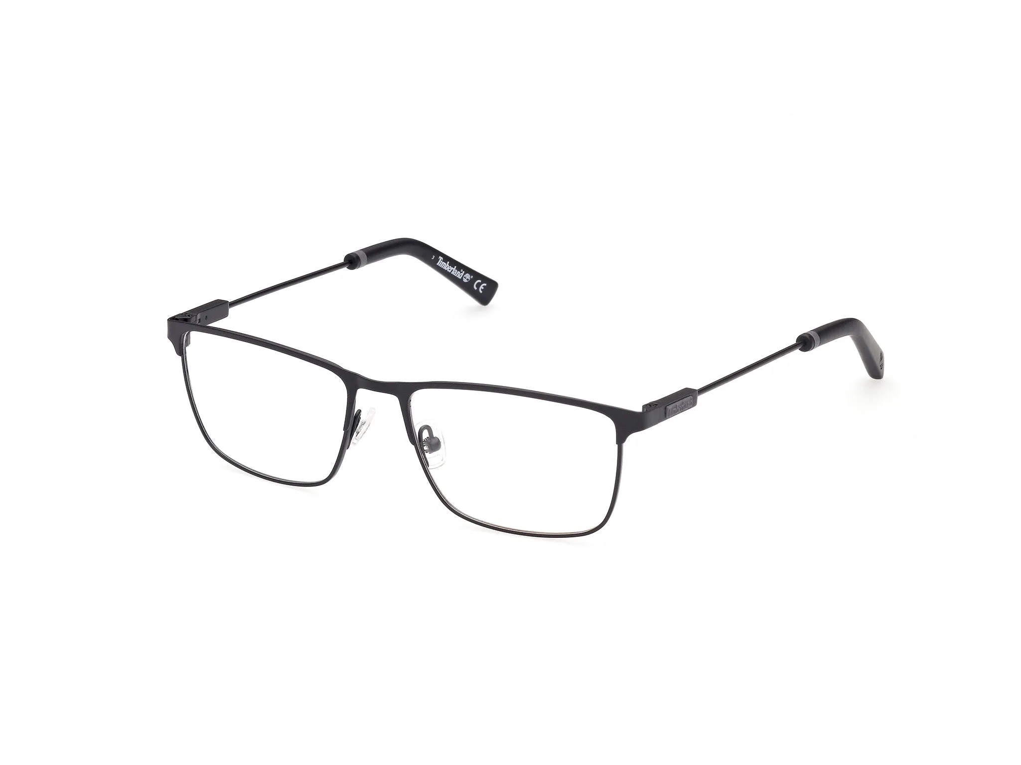 Timberland TB1736 2 Montature da vista Metallo Nero Squadrata Normale - immagine 1