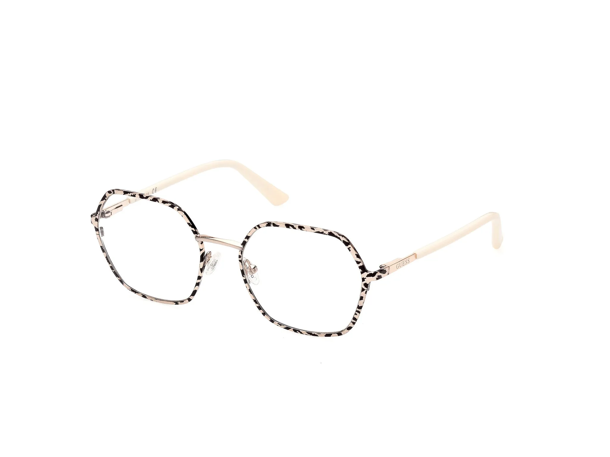 Guess GU2912 33 Montature da vista Metallo Oro Geometrica Normale - immagine 1