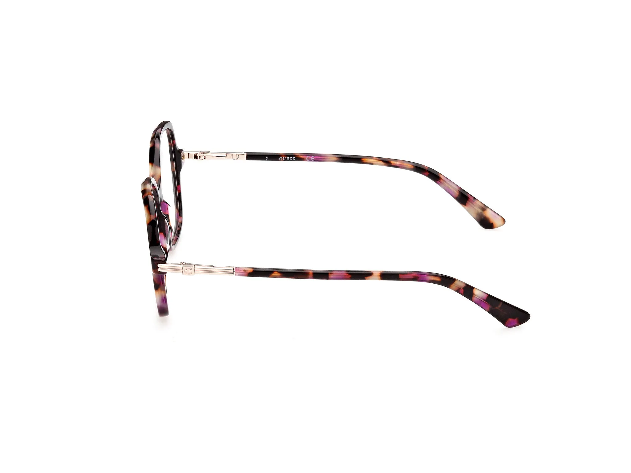 Guess GU2906 83 Montature da vista Acetato Viola Geometrica Normale - immagine 3