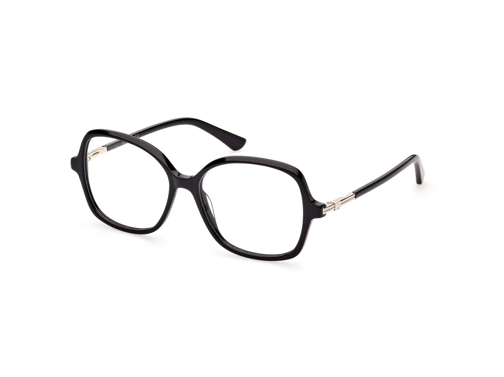 Guess GU2906 1 Montature da vista Acetato Nero Geometrica Normale - immagine 1