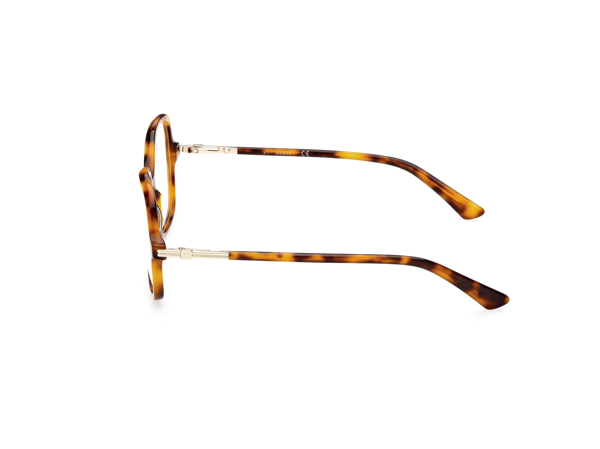 Guess GU2906 53 Montature da vista Acetato Havana Geometrica Normale - immagine 3
