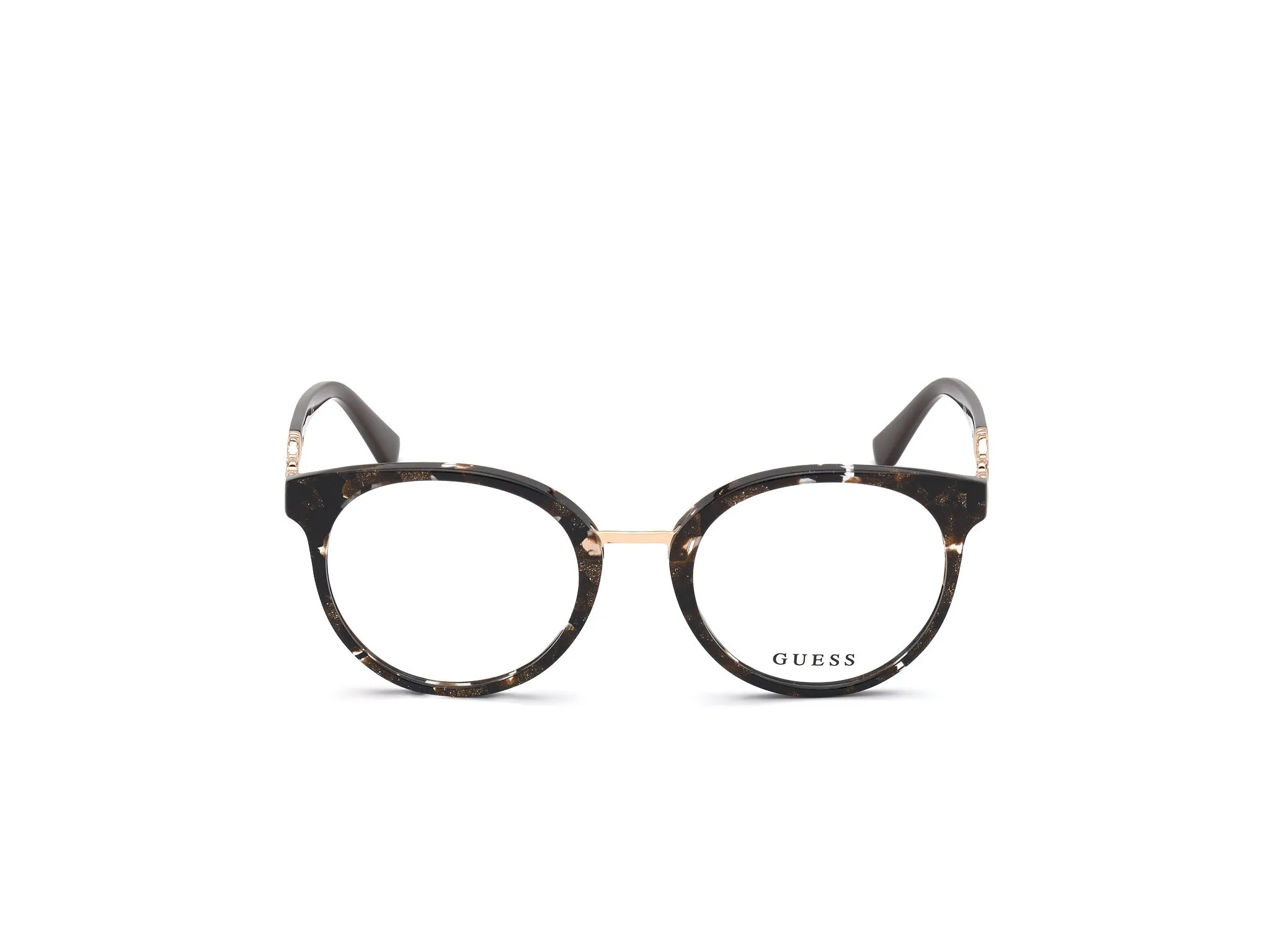 Guess GU2834 50 Montature da vista Acetato Marrone Rotonda Normale - immagine 2