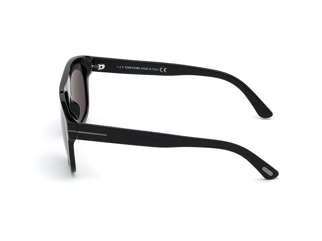 TOM FORD FT0777-N THOR 01A Occhiali da sole Acetato Nero Grigio Squadrata Normale - immagine 4