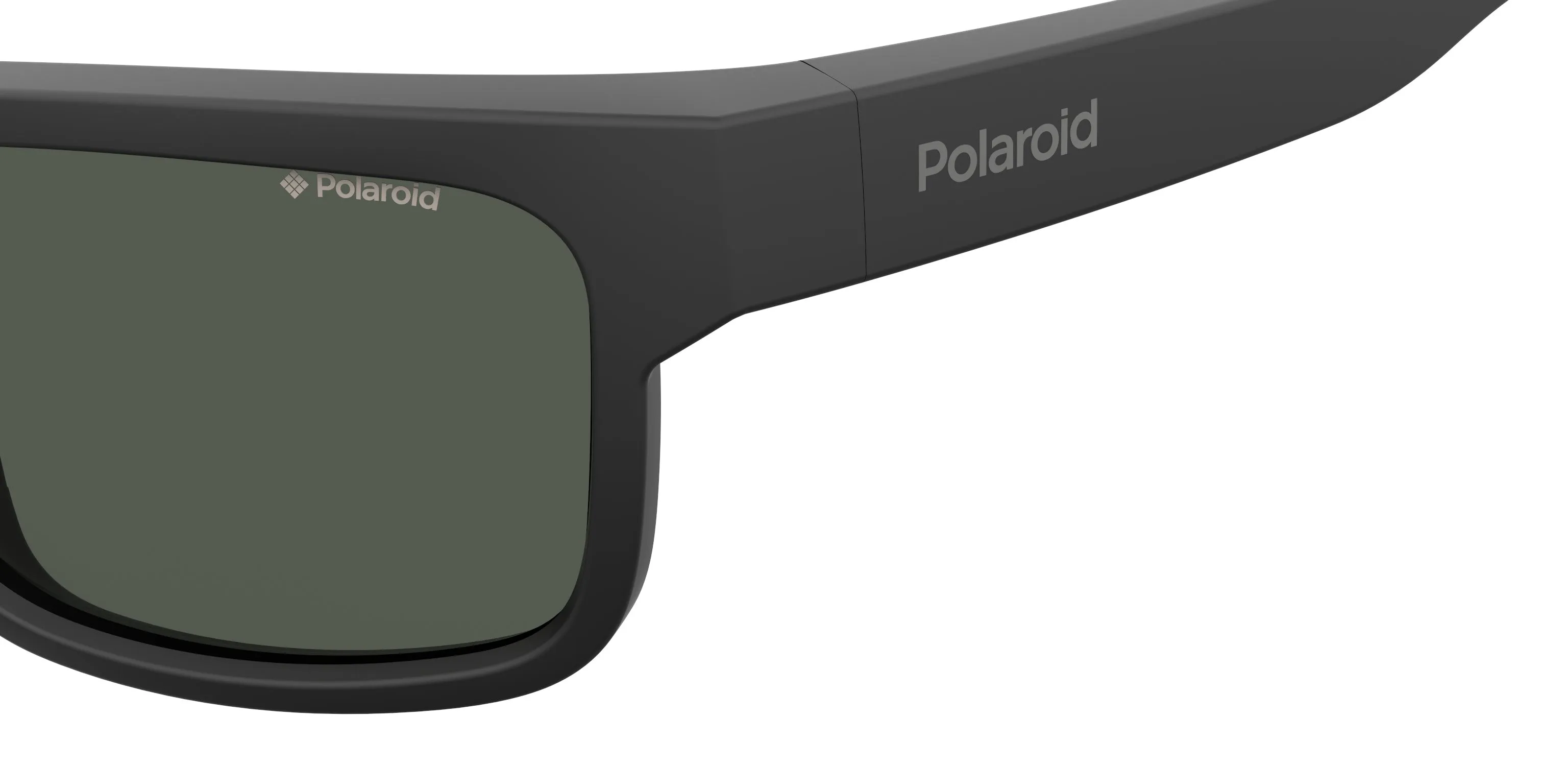 Polaroid PLD 7031/S 807/M9 Occhiali da sole Nylon Nero Grigio Squadrata Polarizzata - immagine 3
