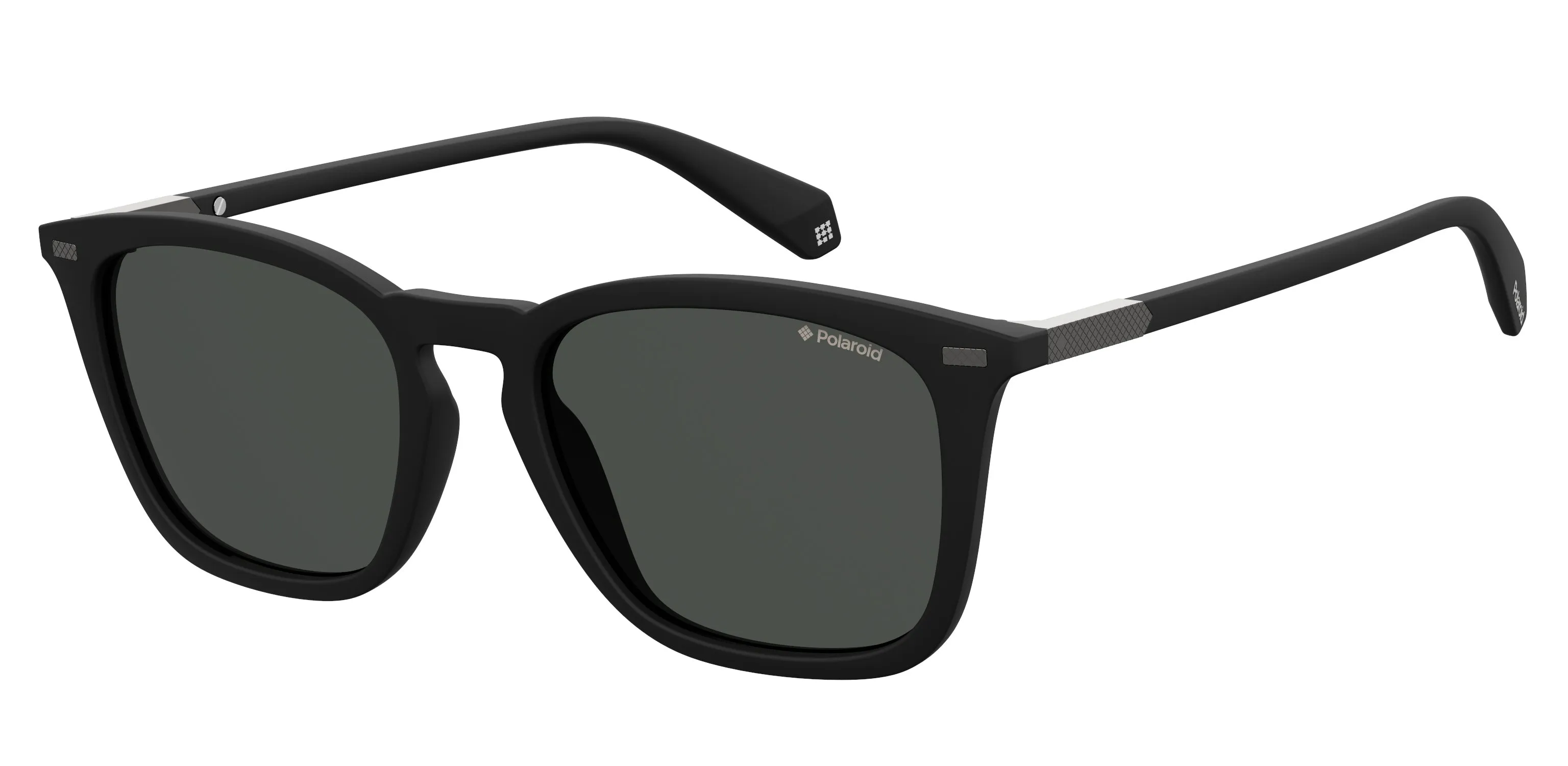 Polaroid PLD 2085/S 003/M9 Occhiali da sole Plastica Nero Grigio Squadrata Polarizzata - immagine 1