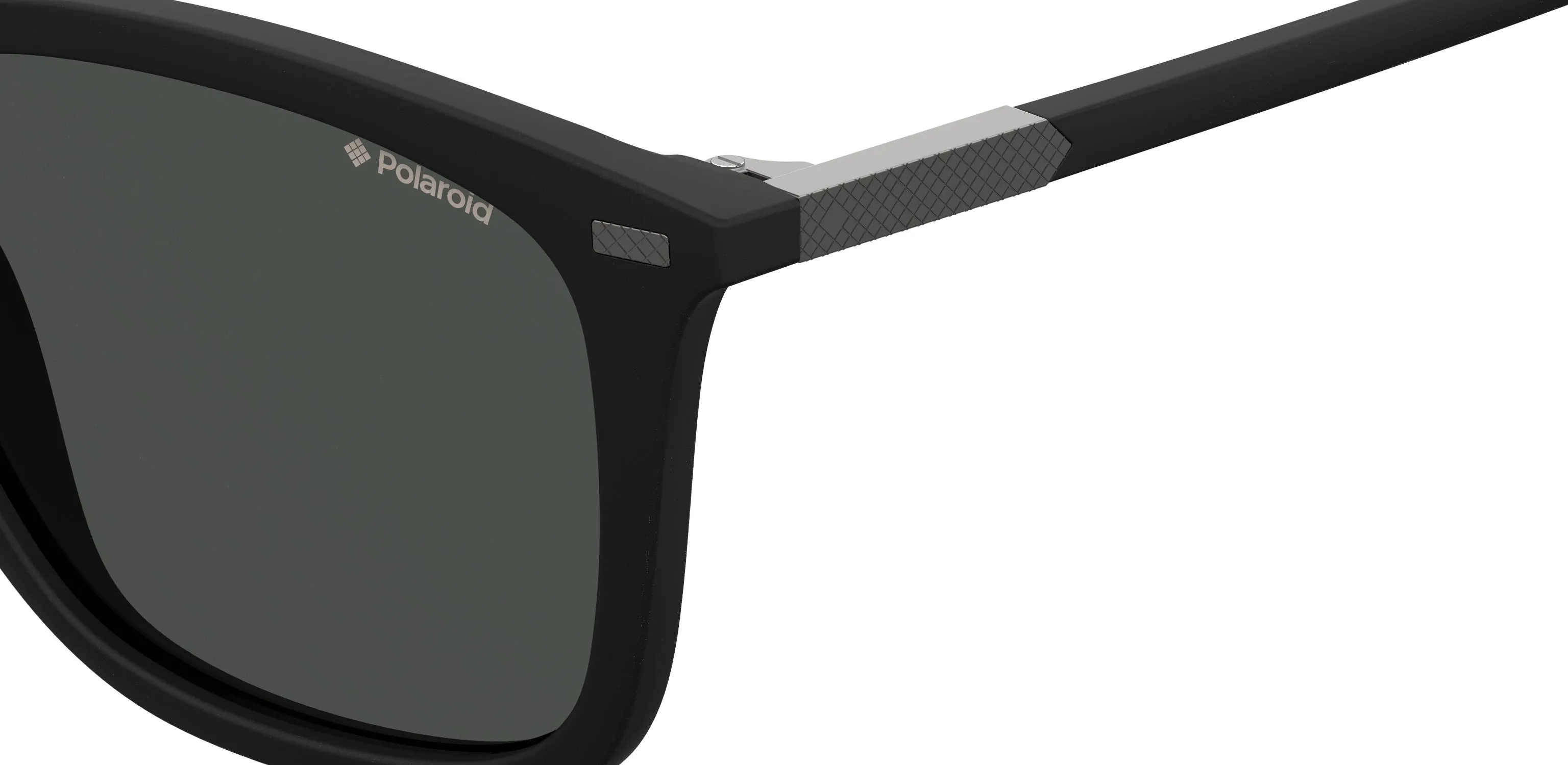 Polaroid PLD 2085/S 003/M9 Occhiali da sole Plastica Nero Grigio Squadrata Polarizzata - immagine 3