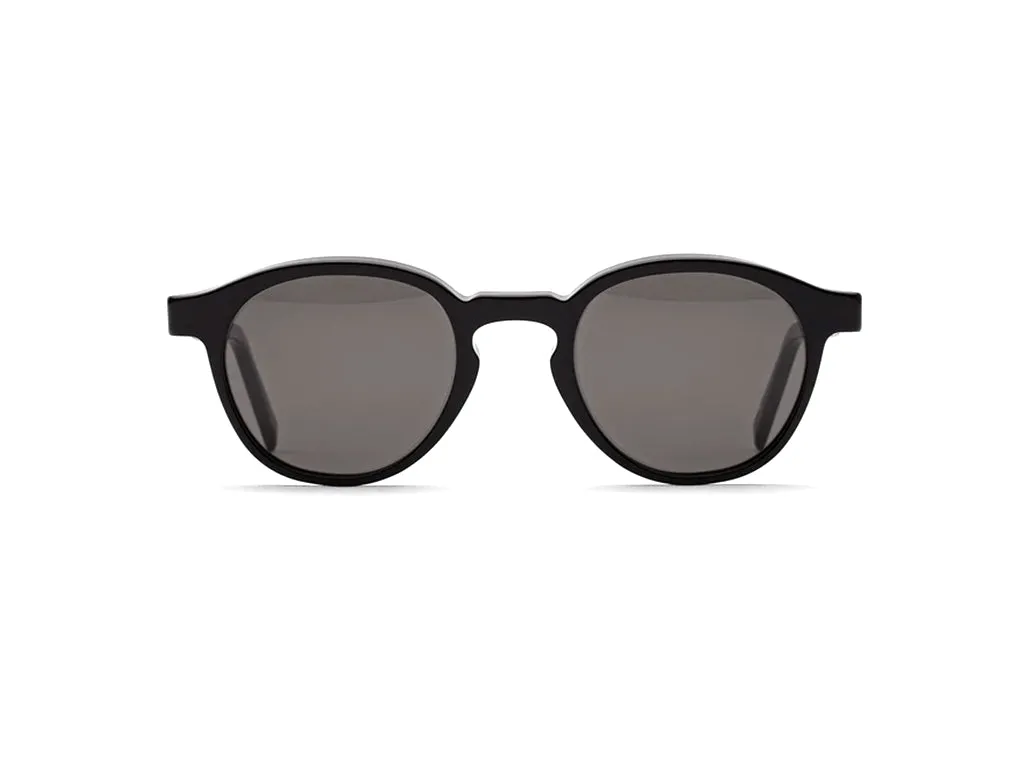 Retrosuperfuture 0Q7 THE WARHOL BLACK Occhiali da sole Acetato Nero Nero Rotonda - immagine 2
