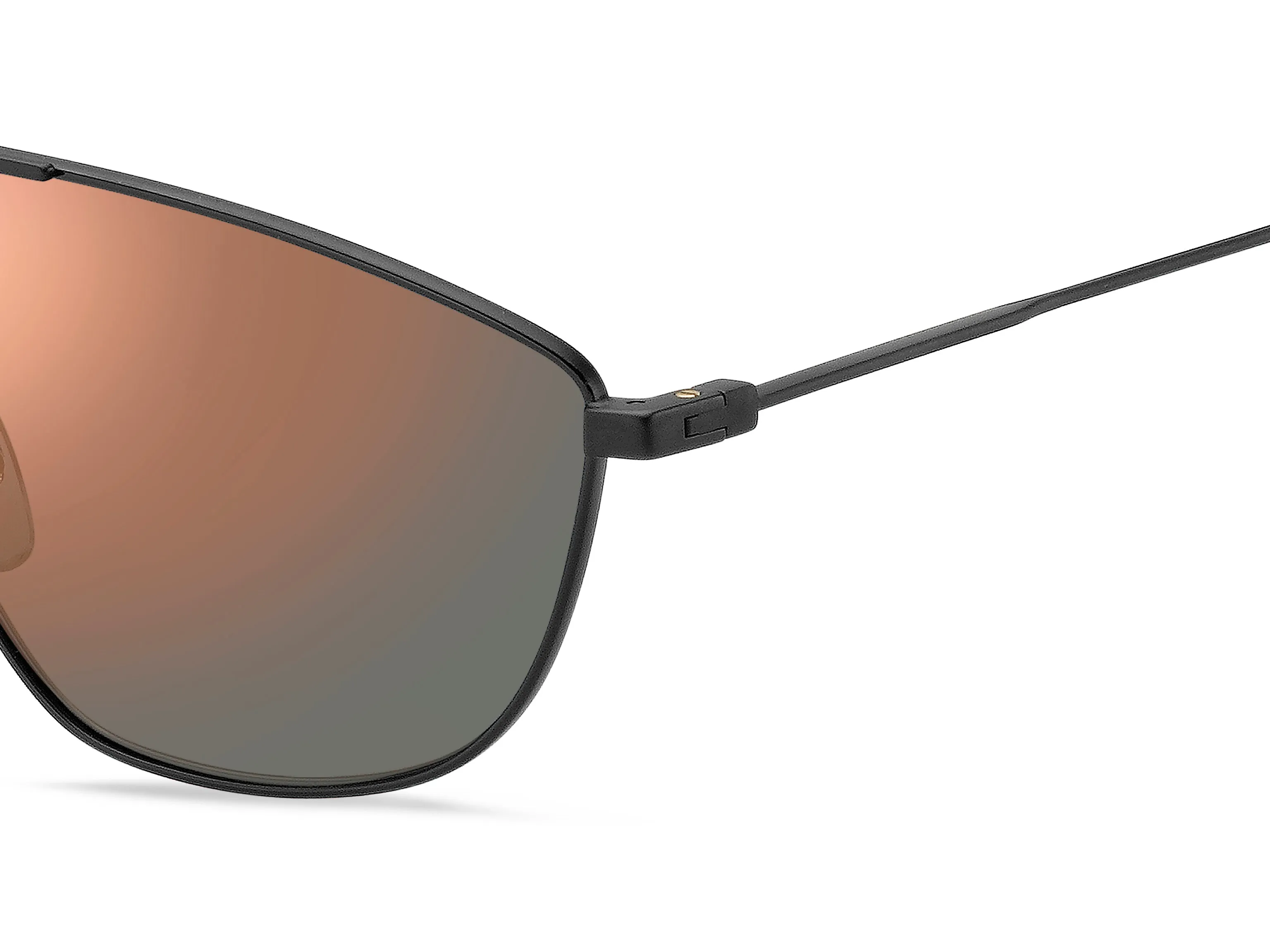 Givenchy GV 7163/S 807/JO Occhiali da sole Metallo Nero Grigio Squadrata Normale Specchiato - immagine 3
