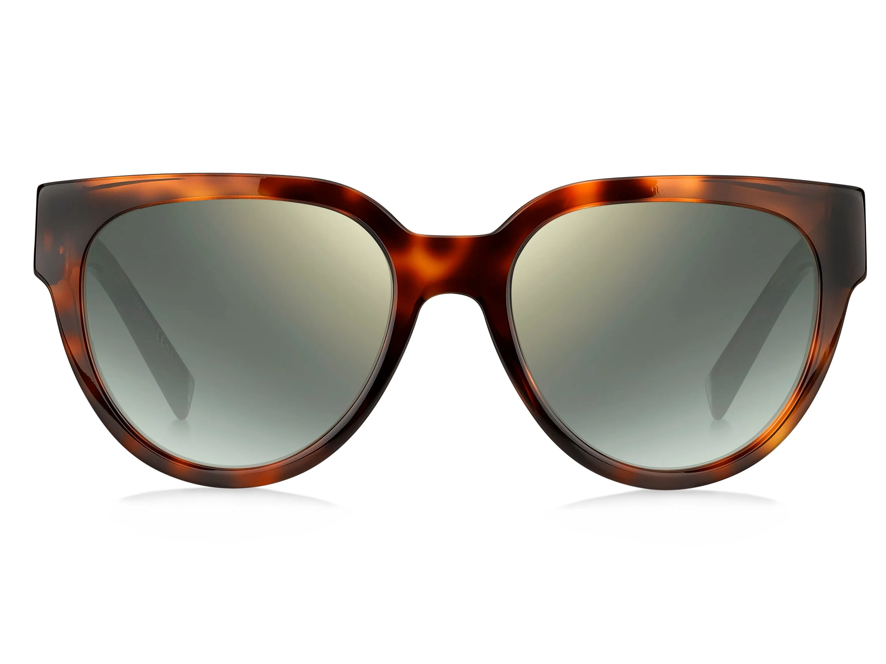 Givenchy GV 7155/G/S 0UC/EZ Occhiali da sole Acetato Havana Grigio Rotonda Normale Sfumato - immagine 2