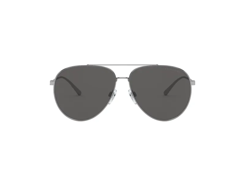 Ralph Lauren RL7068 941587 Occhiali da sole Metallo Canna di fucile Grigio Pilot Normale - immagine 2