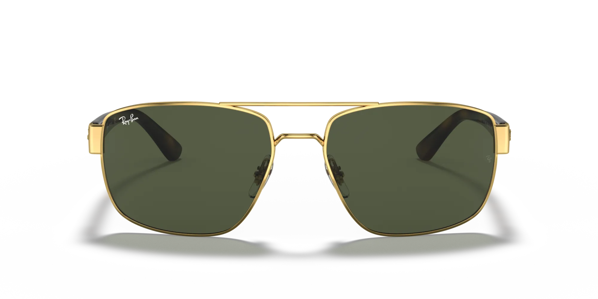 Ray - Ban RB3663 001/31 Occhiali da sole Metallo Oro G15 Geometrica Normale - immagine 3