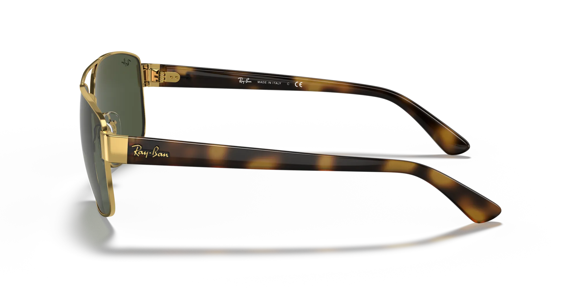 Ray - Ban RB3663 001/31 Occhiali da sole Metallo Oro G15 Geometrica Normale - immagine 4
