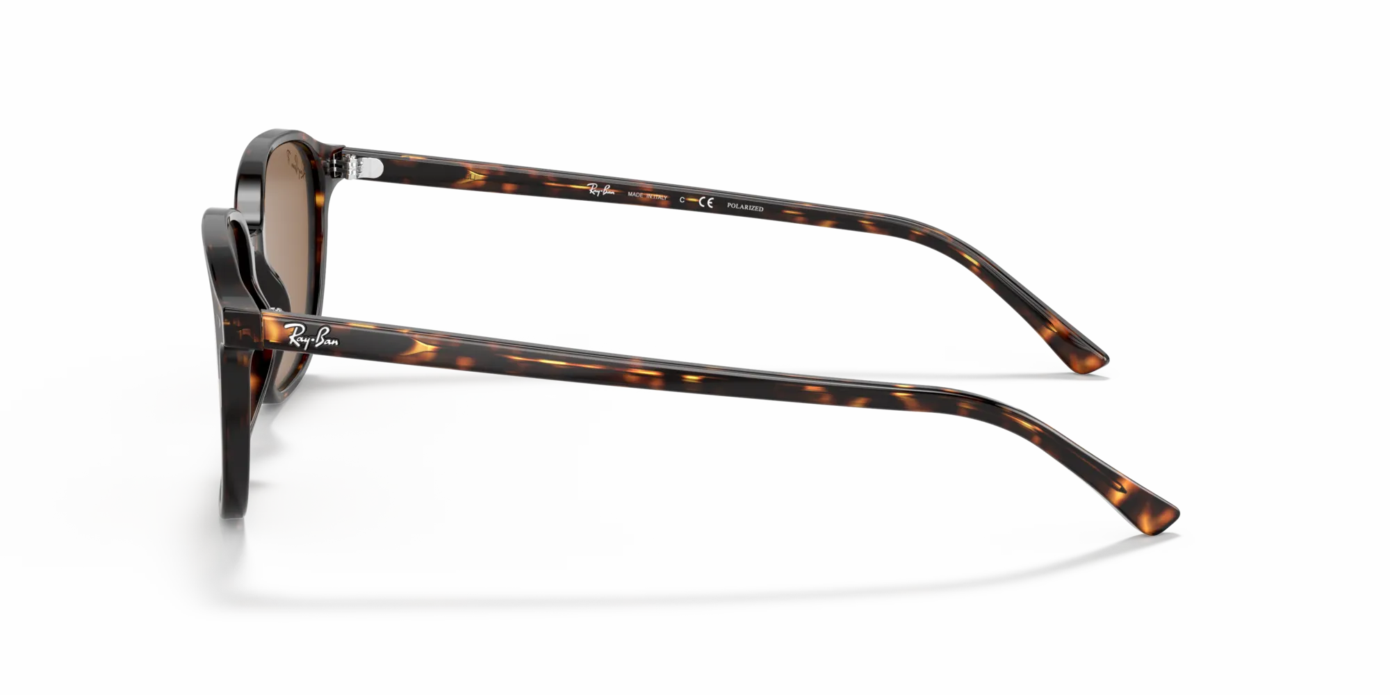 Ray - Ban RB2193 LEONARD 902/57 Occhiali da sole Acetato Tartaruga Marrone Squadrata Polarizzata - immagine 4